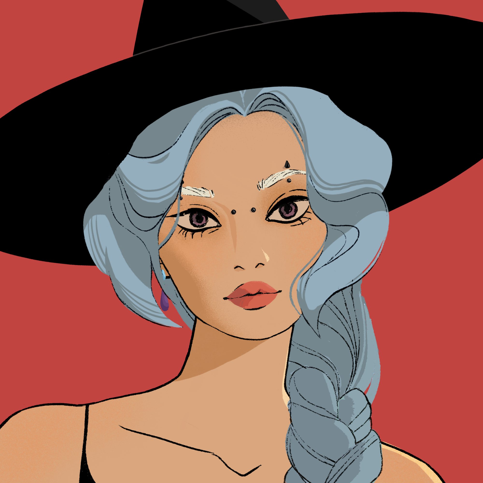 a portrait of Cotopaxi, the mischievous squabble