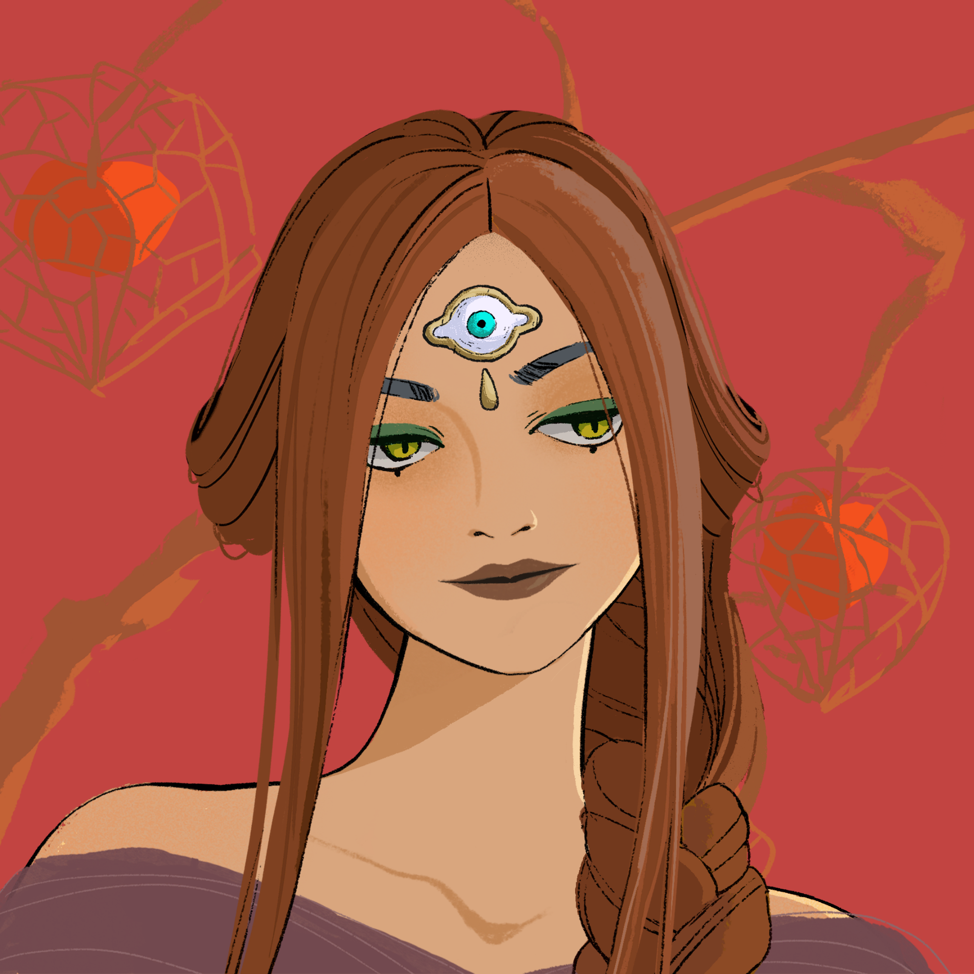 a portrait of Gooseberry candle