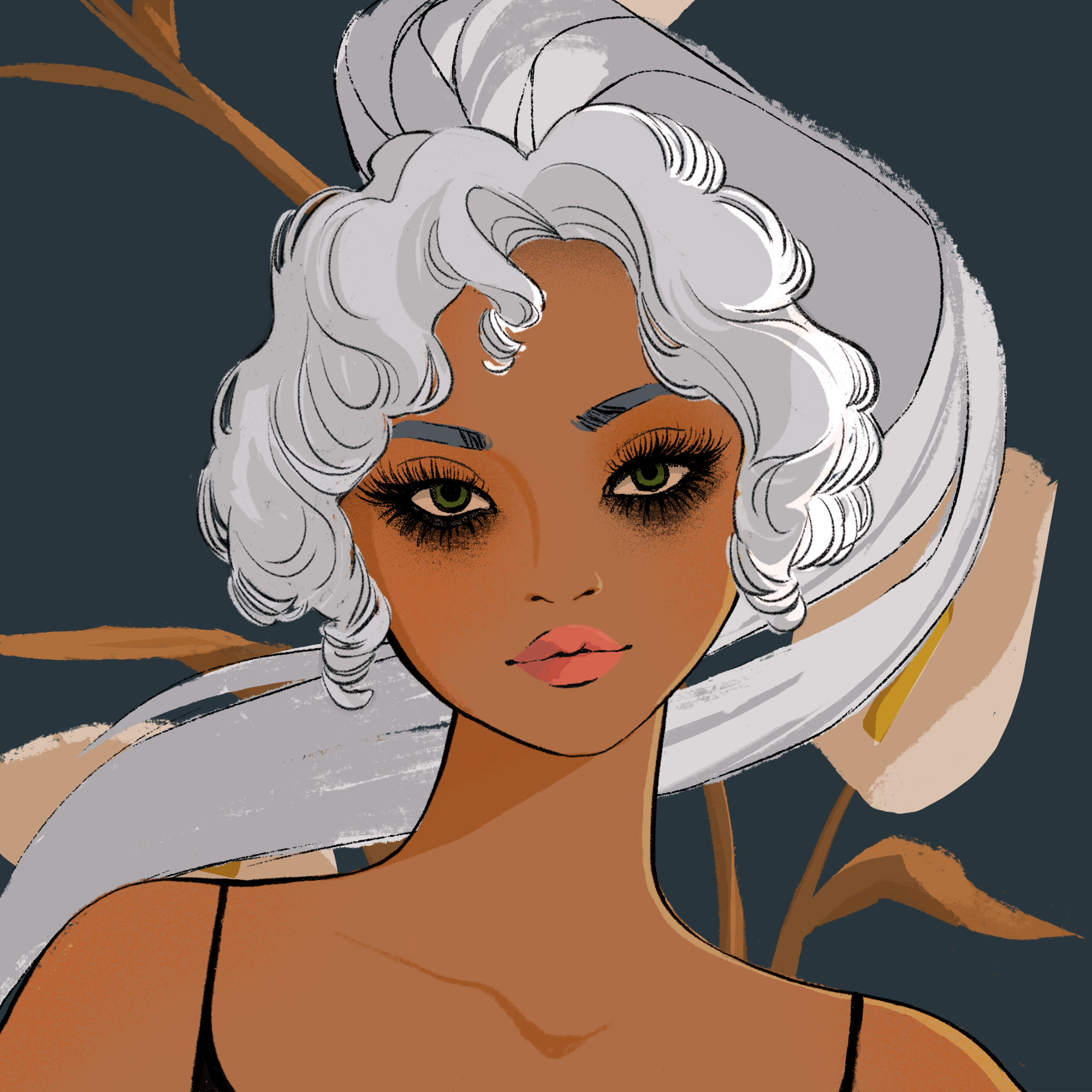 a portrait of Hood, the roasted roast