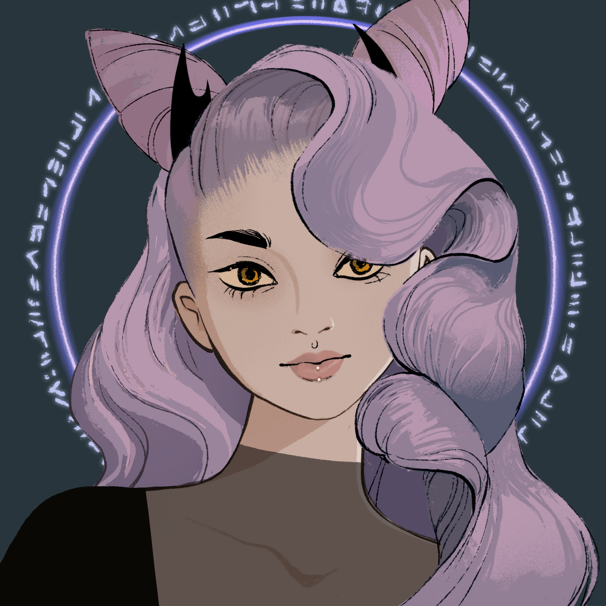 a portrait of Sirius the intricate