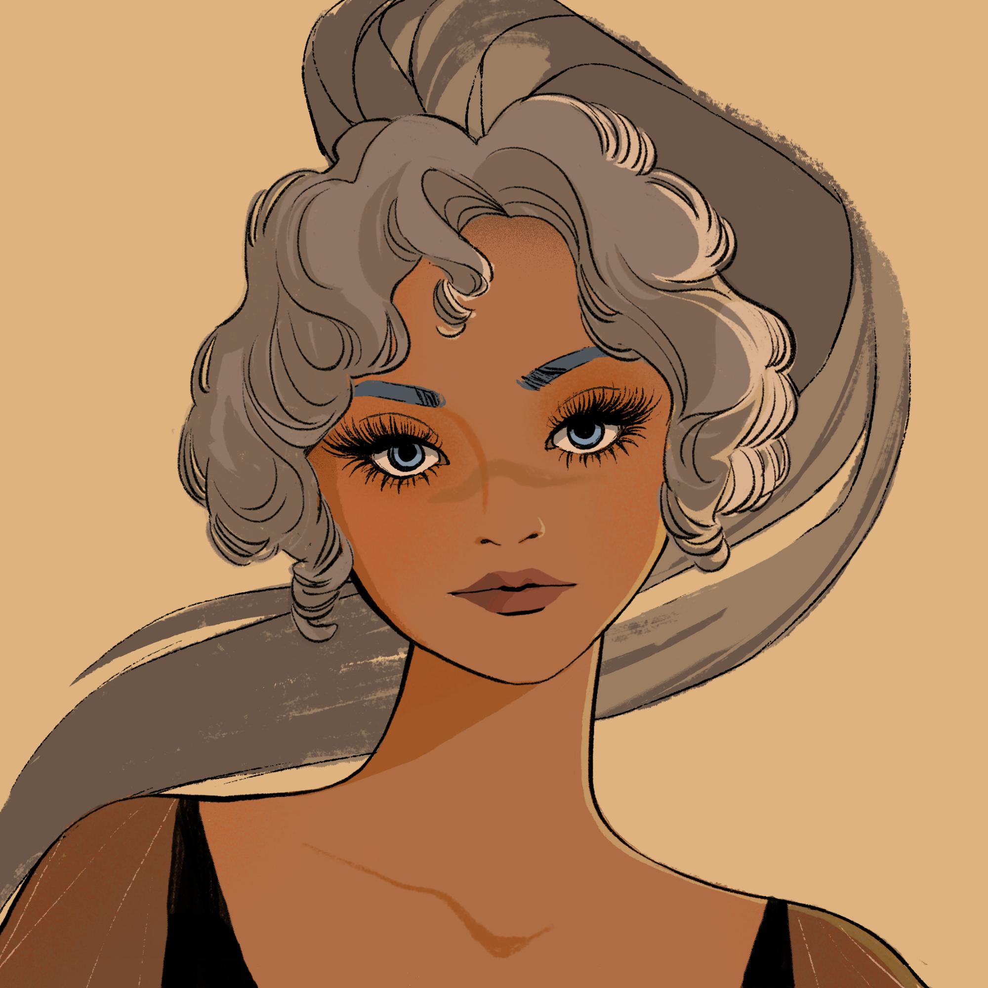 a portrait of Marri stake