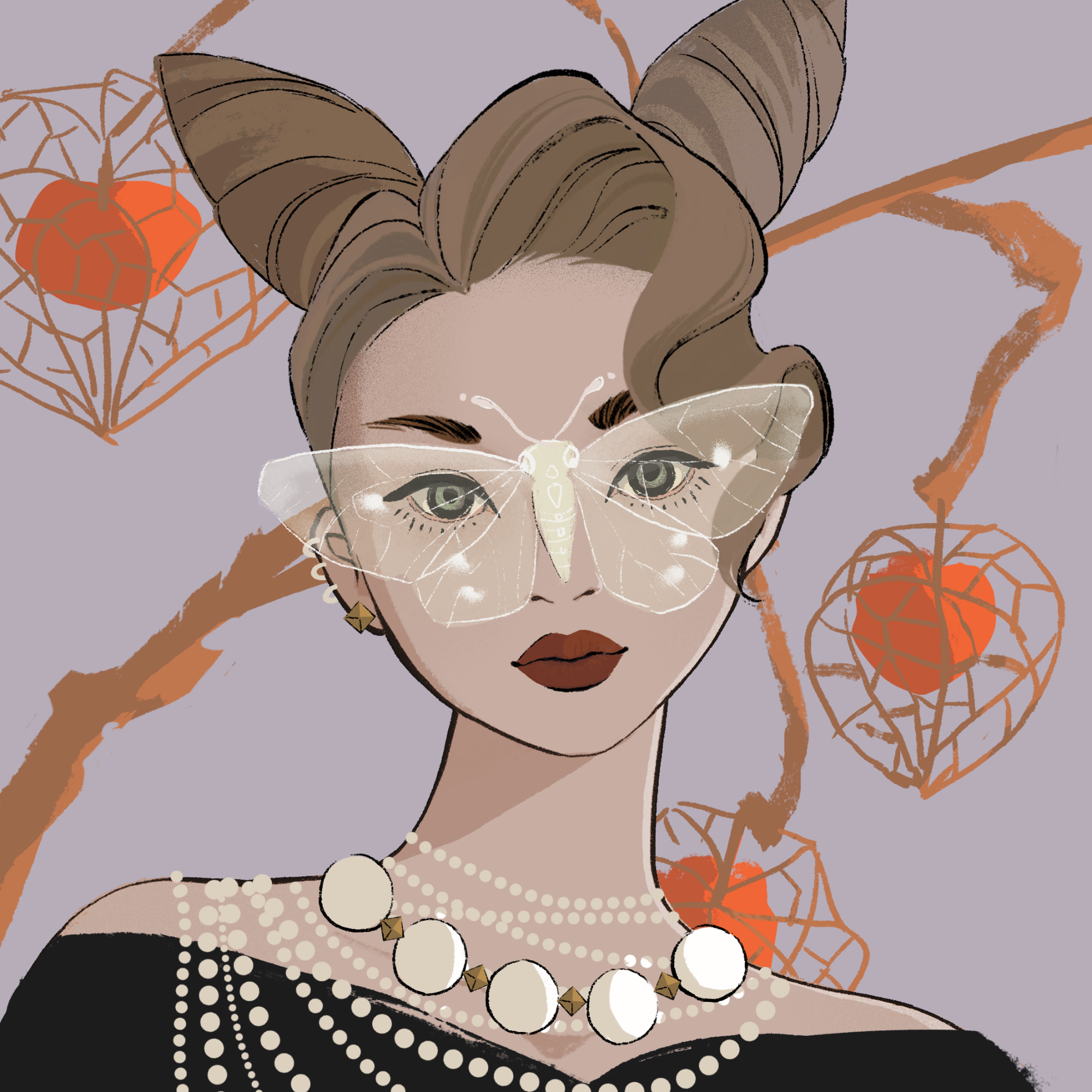 a portrait of Cashmere, the handsome chalice