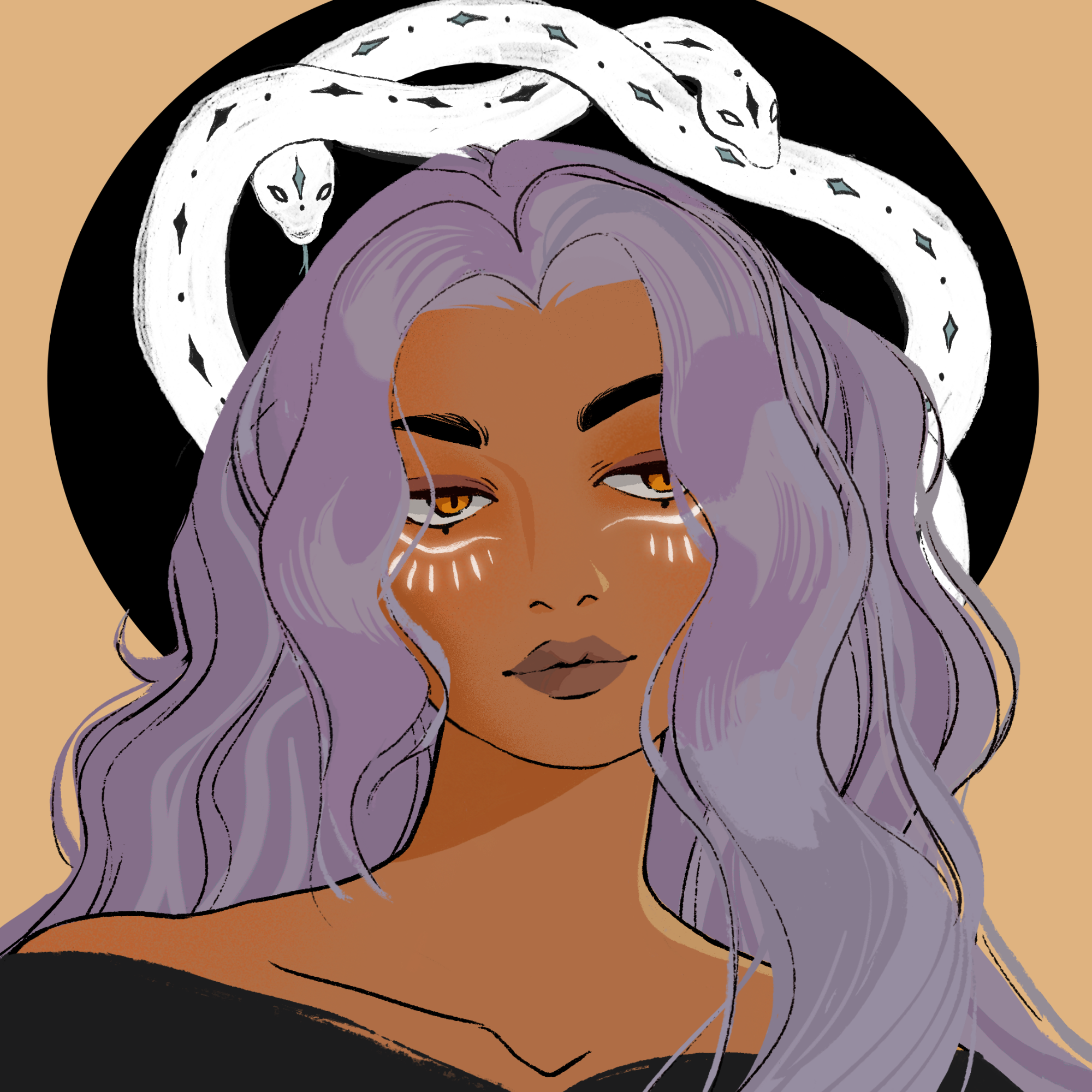 a portrait of Thyme the tangled