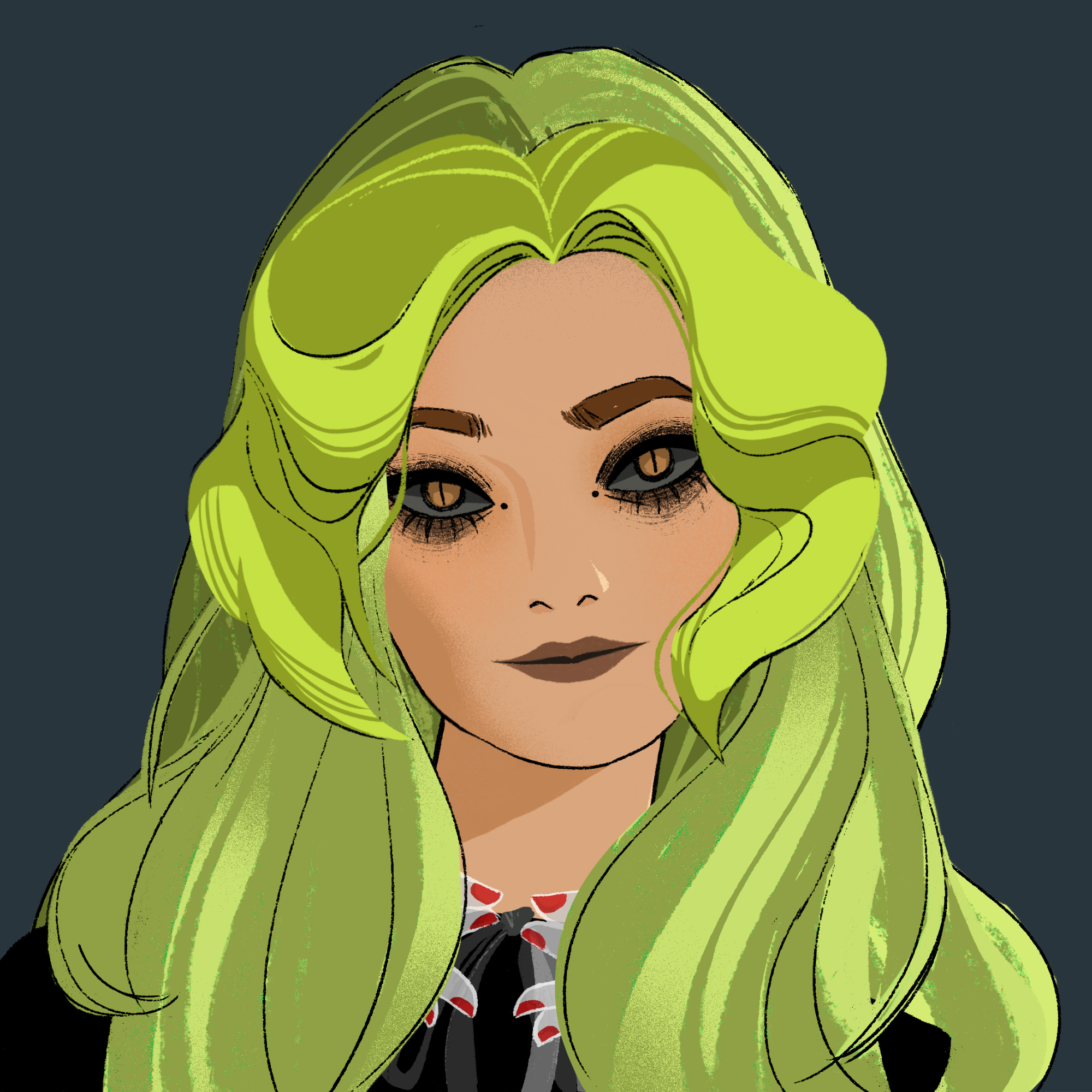 a portrait of Mensa the perceptive