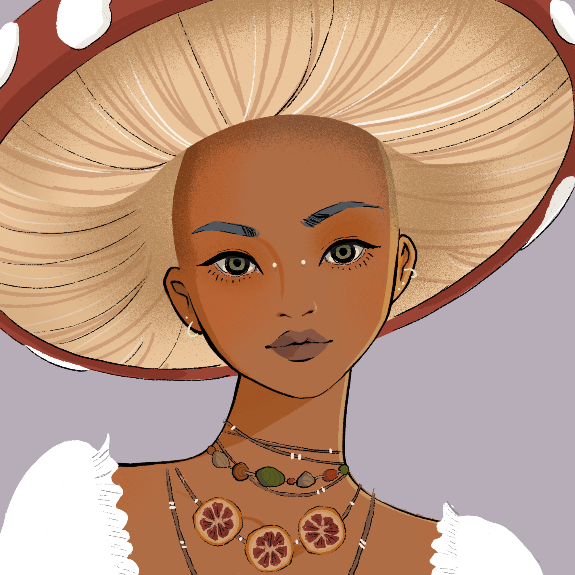 a portrait of Mint the lone