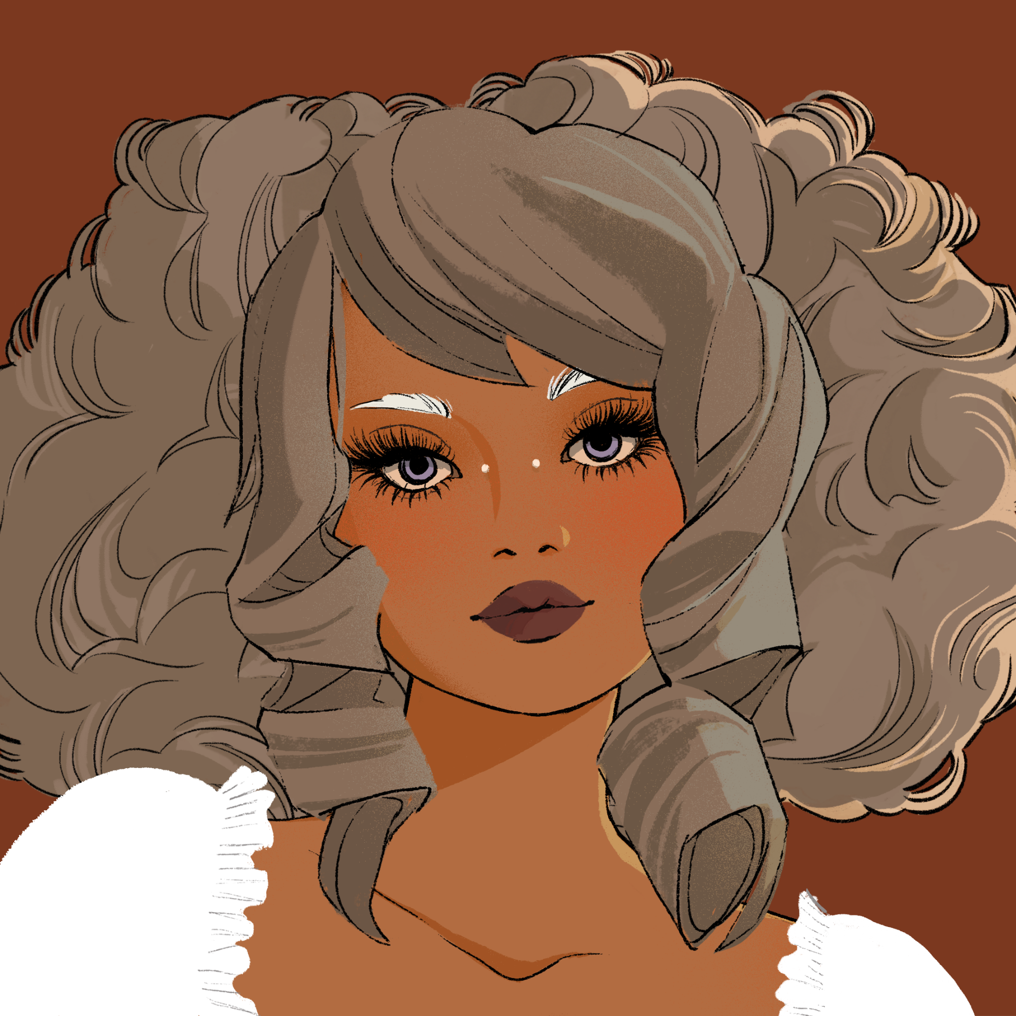 a portrait of Thyme of the woods