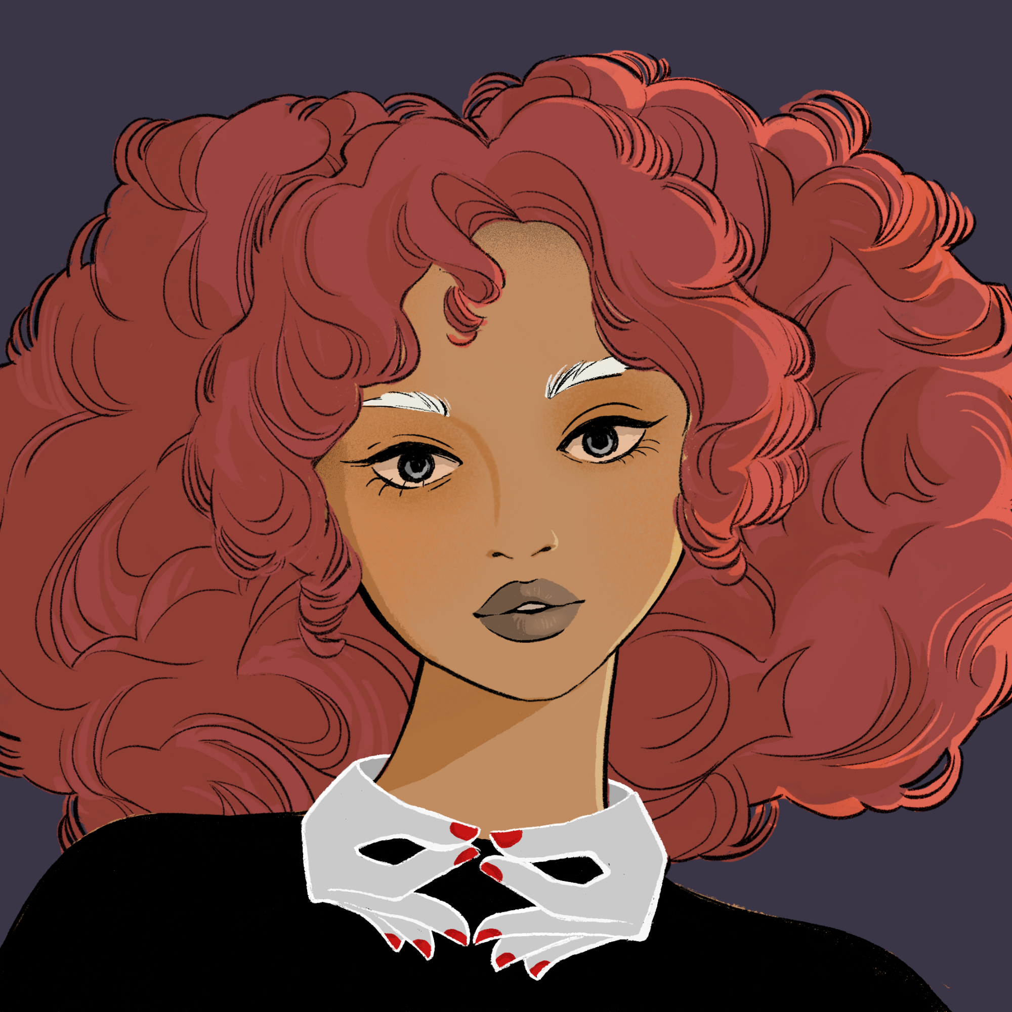 a portrait of Mistress nightmare