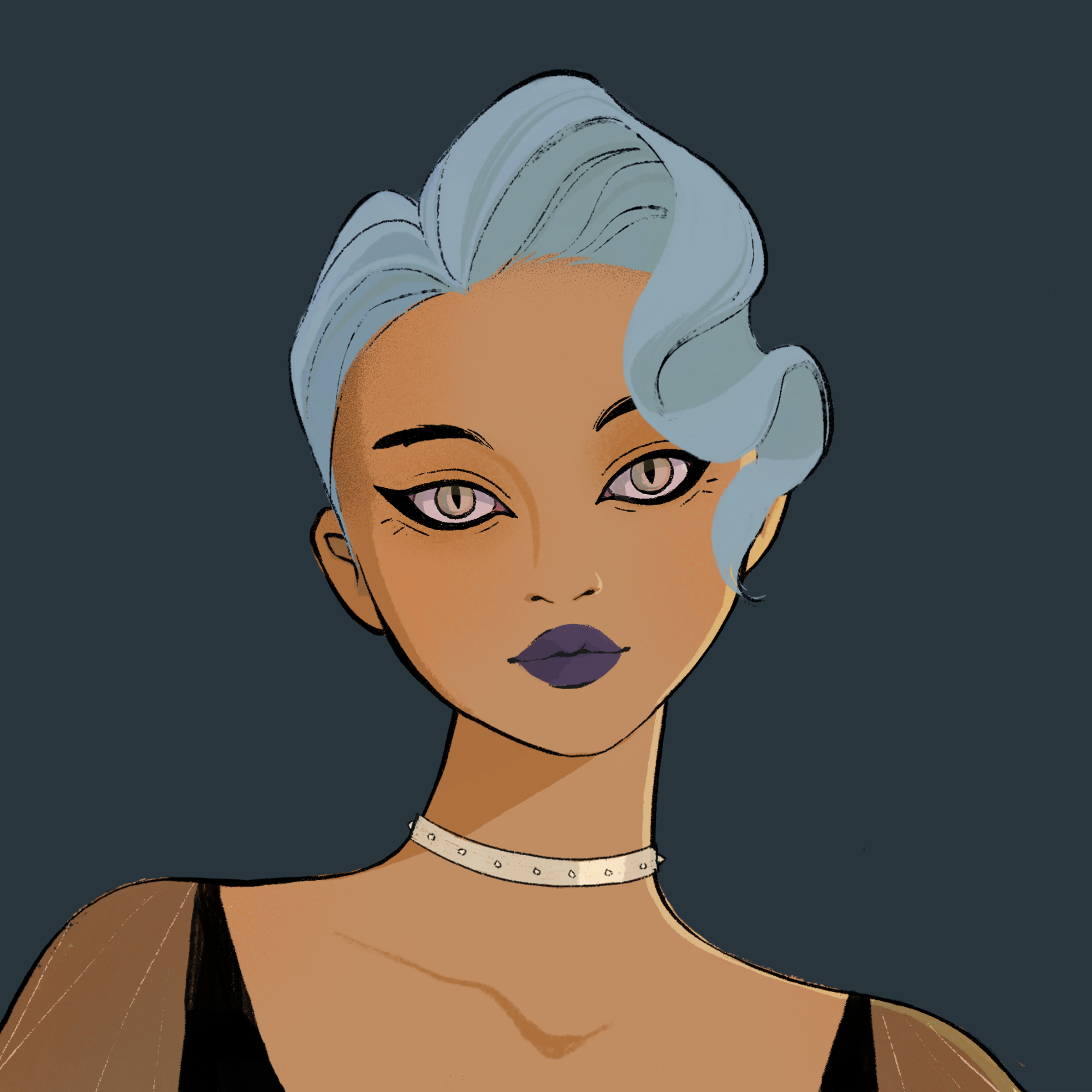 a portrait of Sage, the deep candle