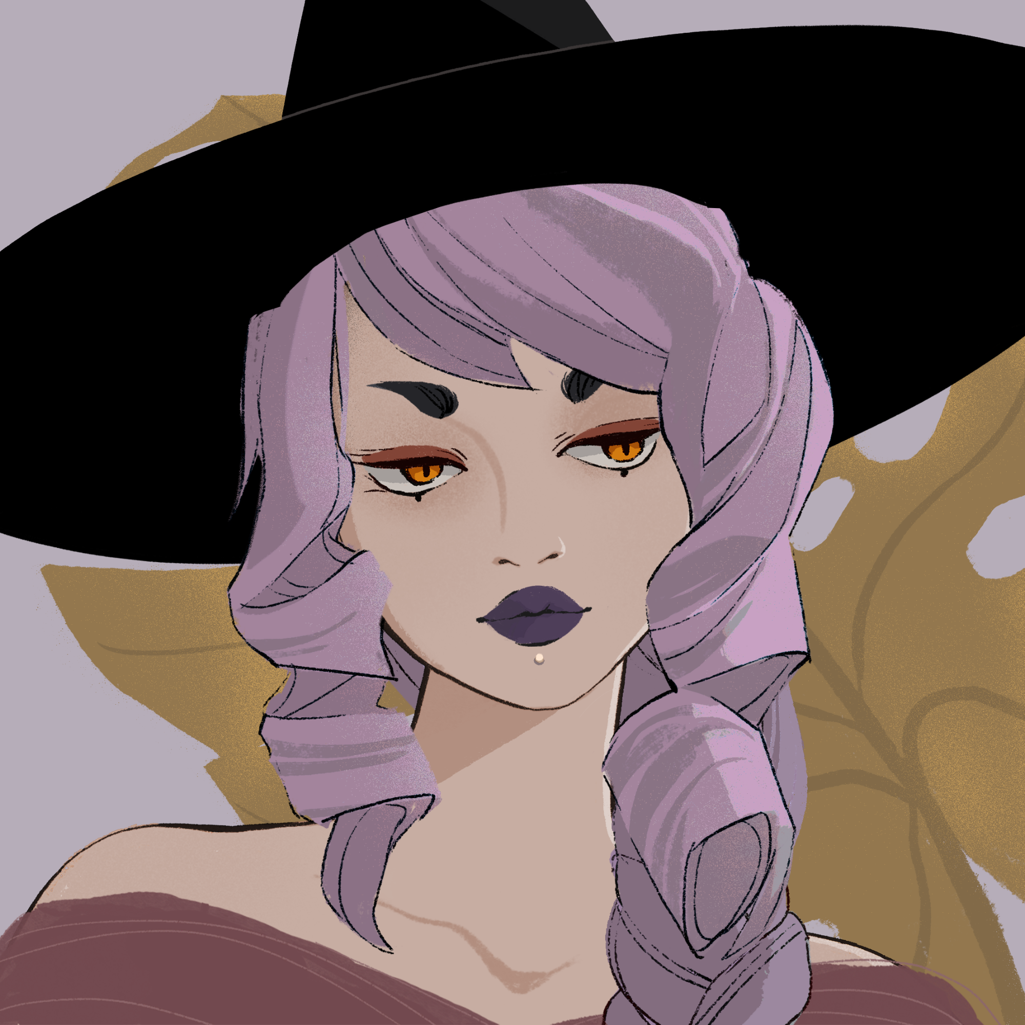 a portrait of Enokitake cup