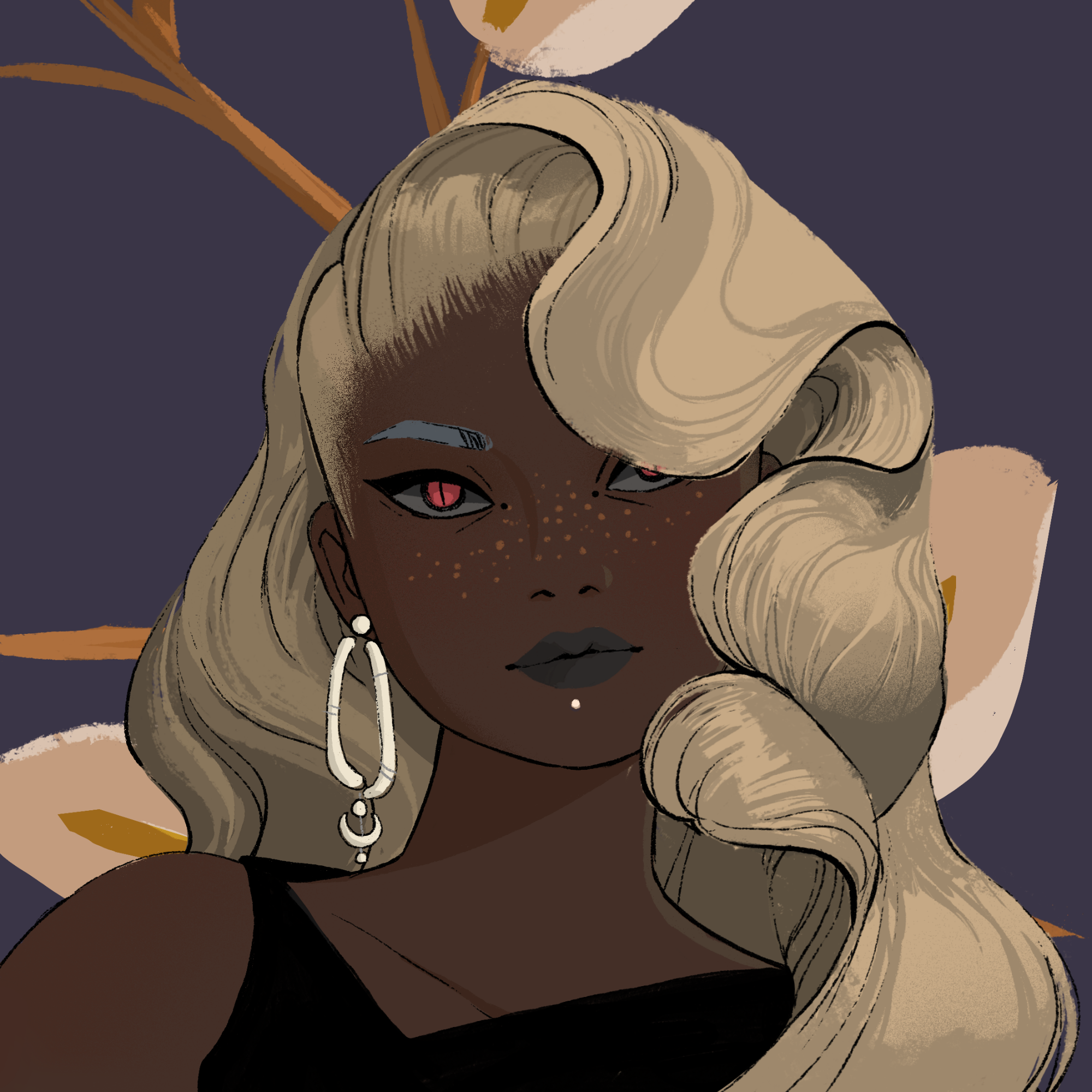 a portrait of Ash the bitter