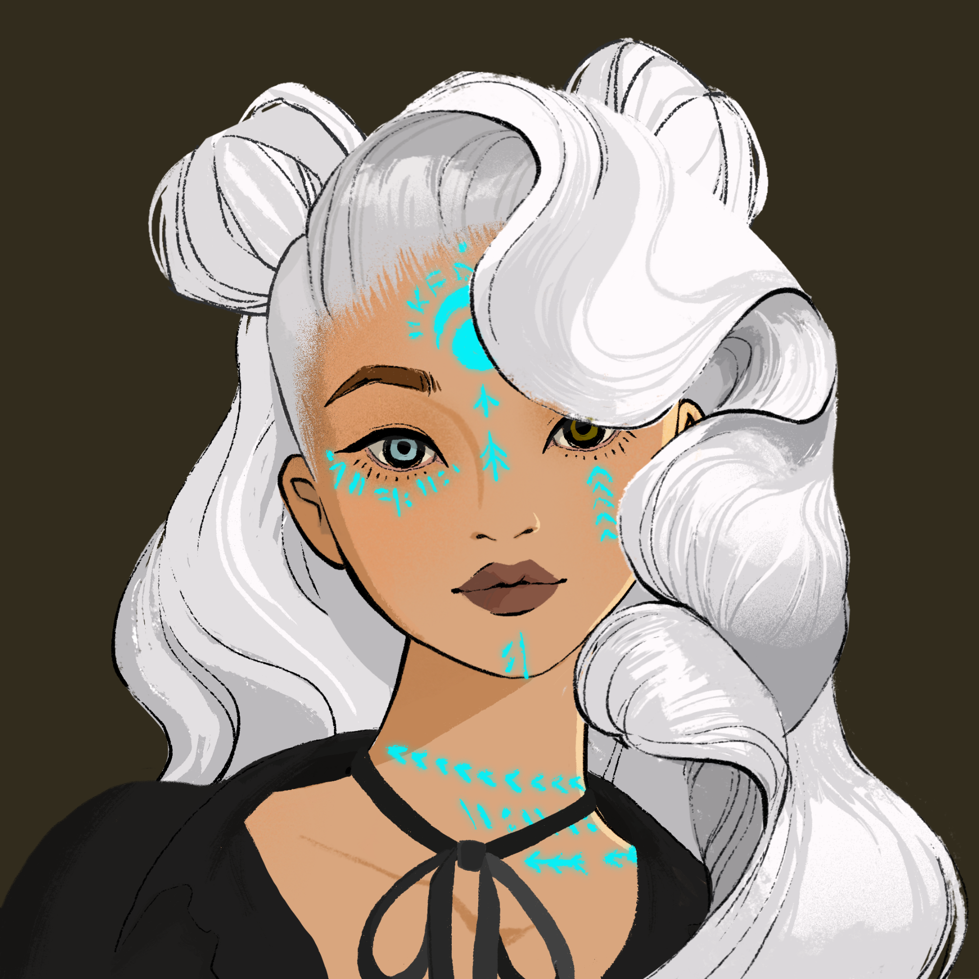 a portrait of Sirius, the sharp tome