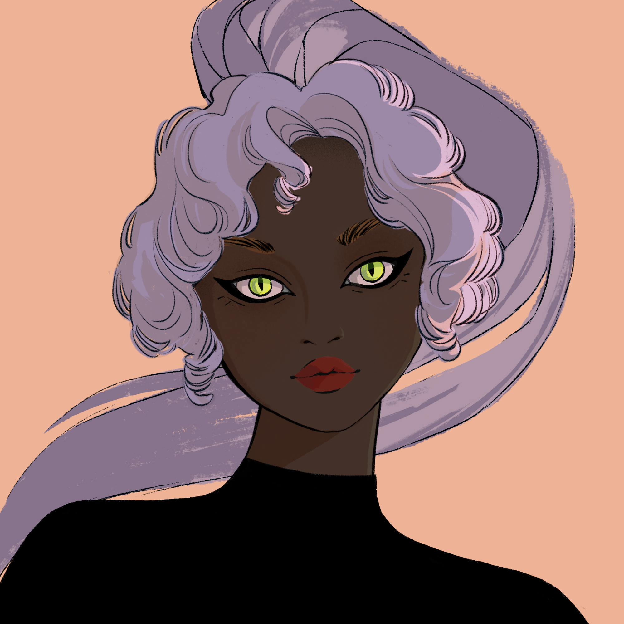 a portrait of Pacaya the raging