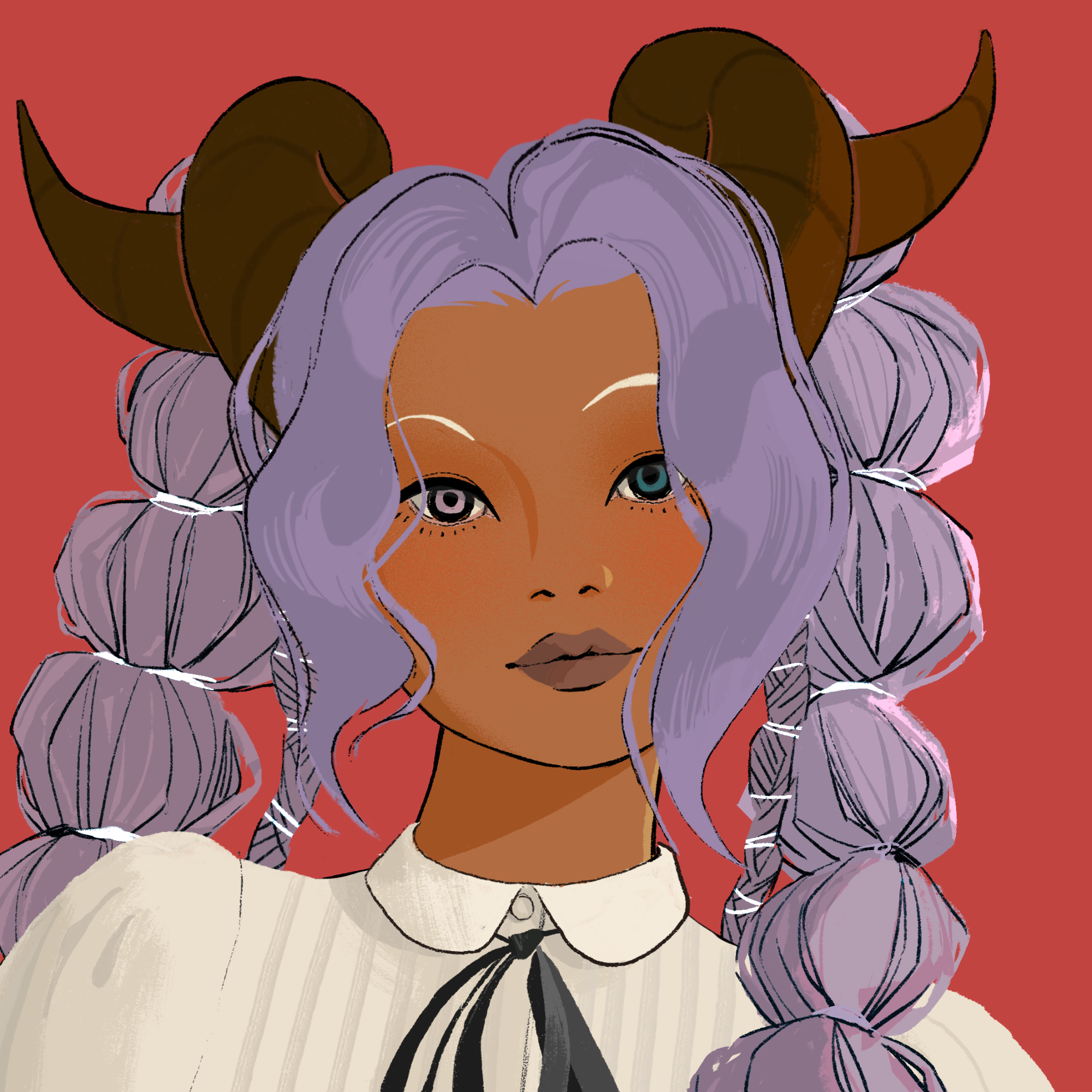 a portrait of Francium, the dismal vault
