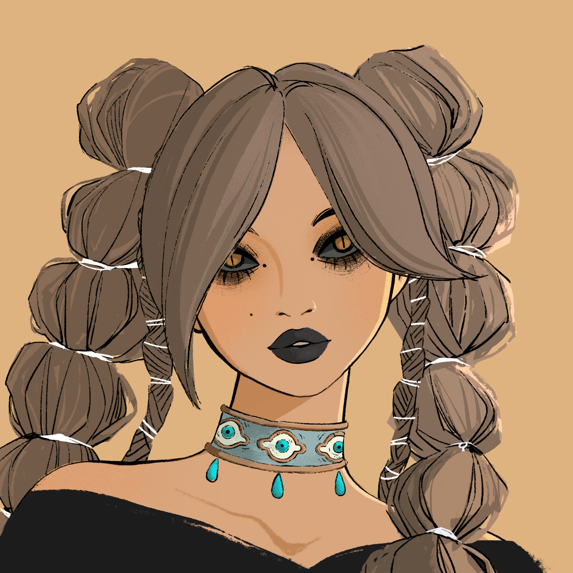 a portrait of Sugar-apple, the indistinct star