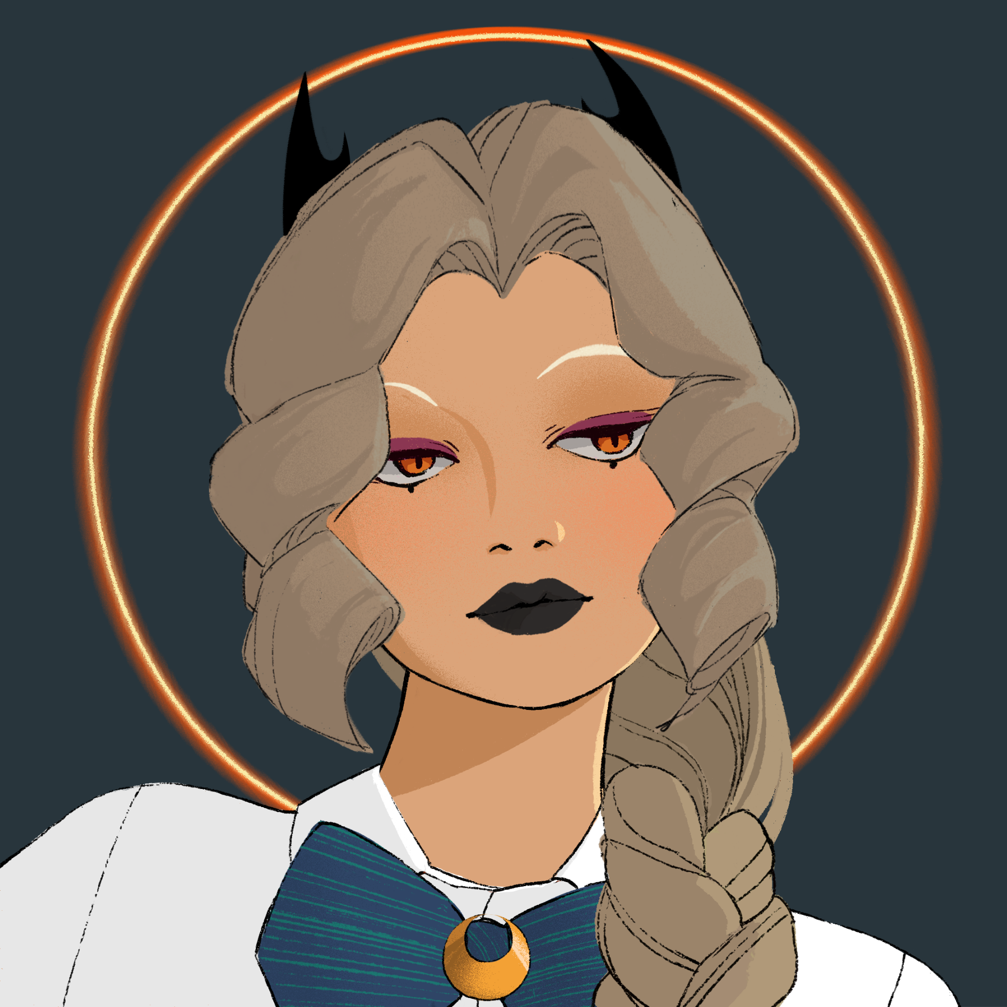 a portrait of Mercury the complex