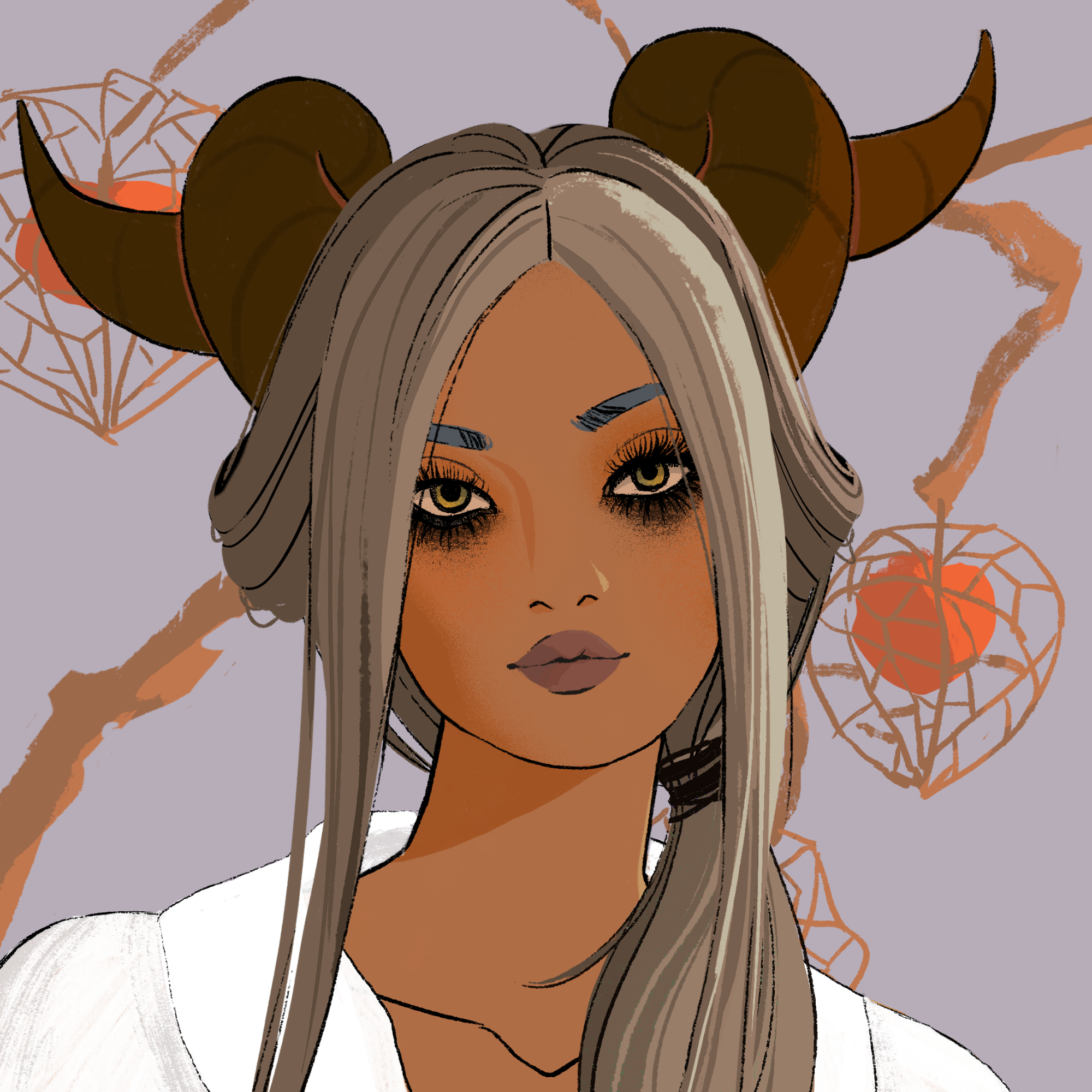 a portrait of Ethyl the unstained
