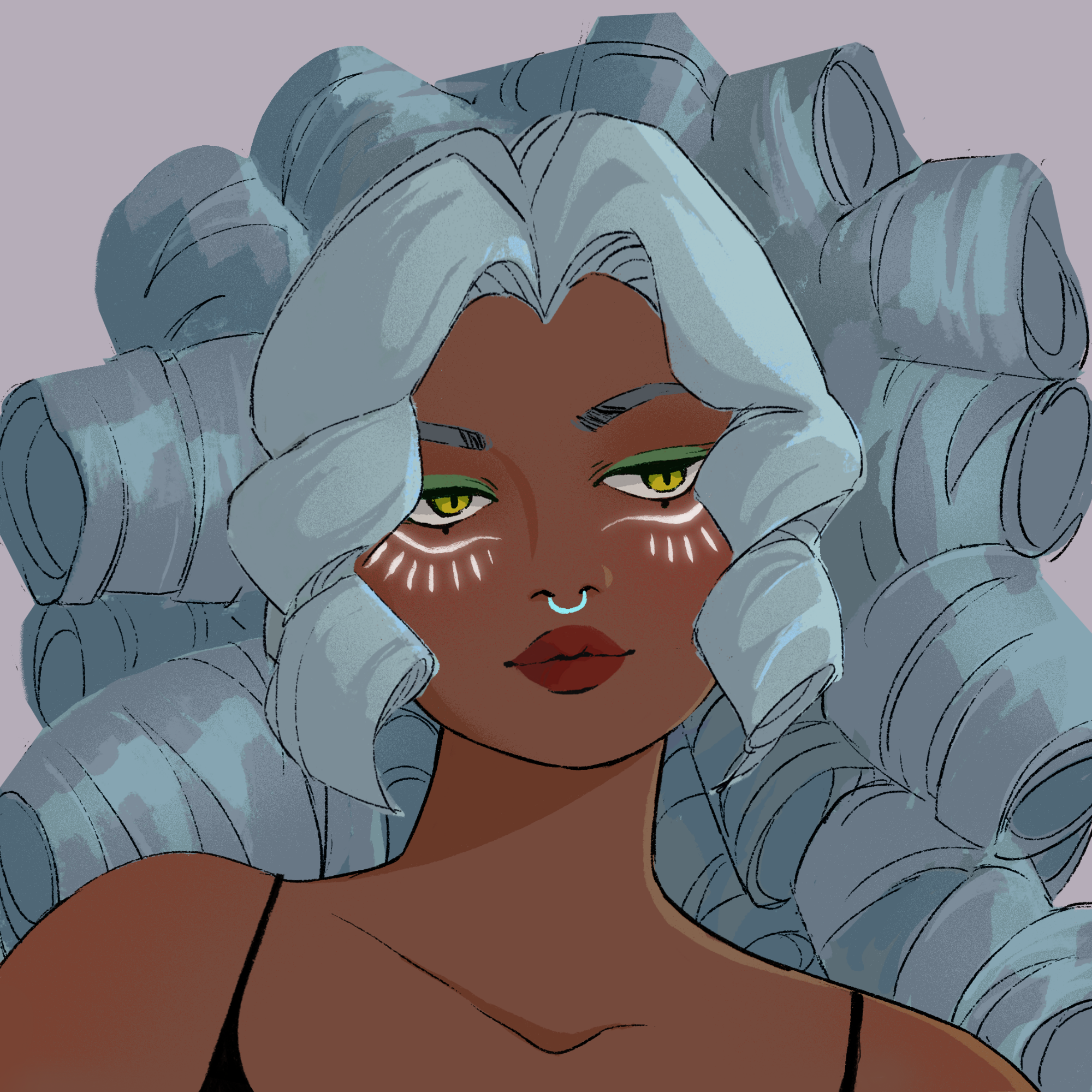 a portrait of Morel saucer