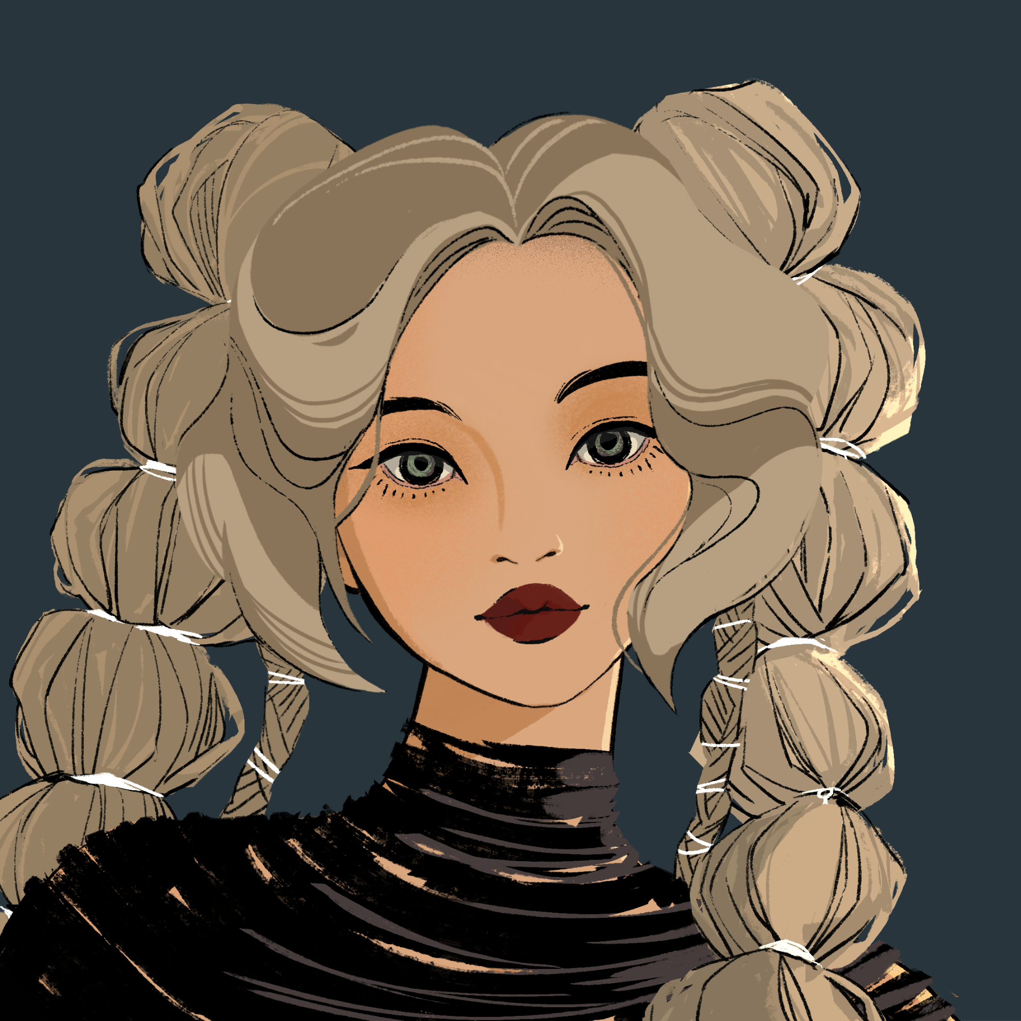 a portrait of Fogo, the raging ammunition