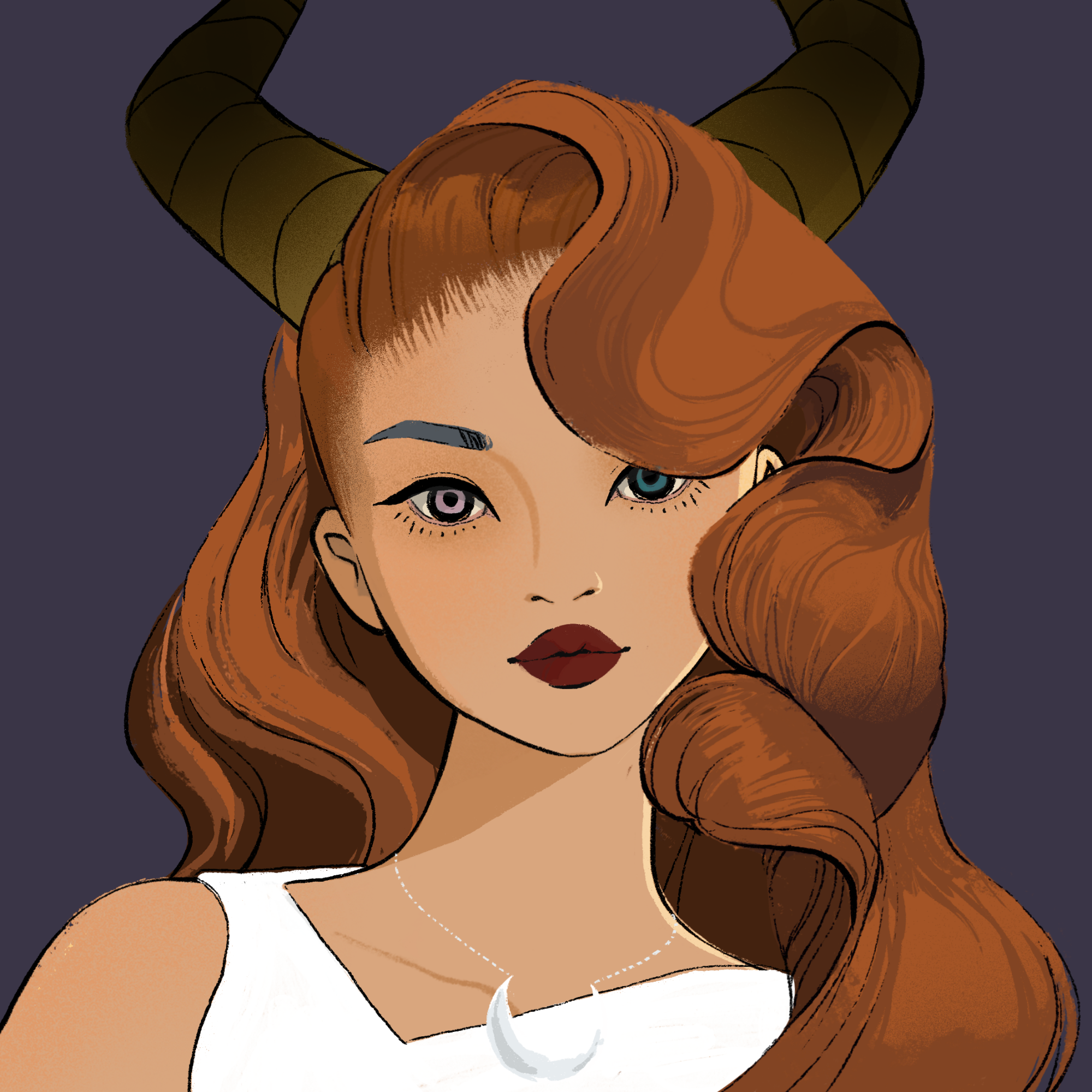 a portrait of Bohrium the midnight