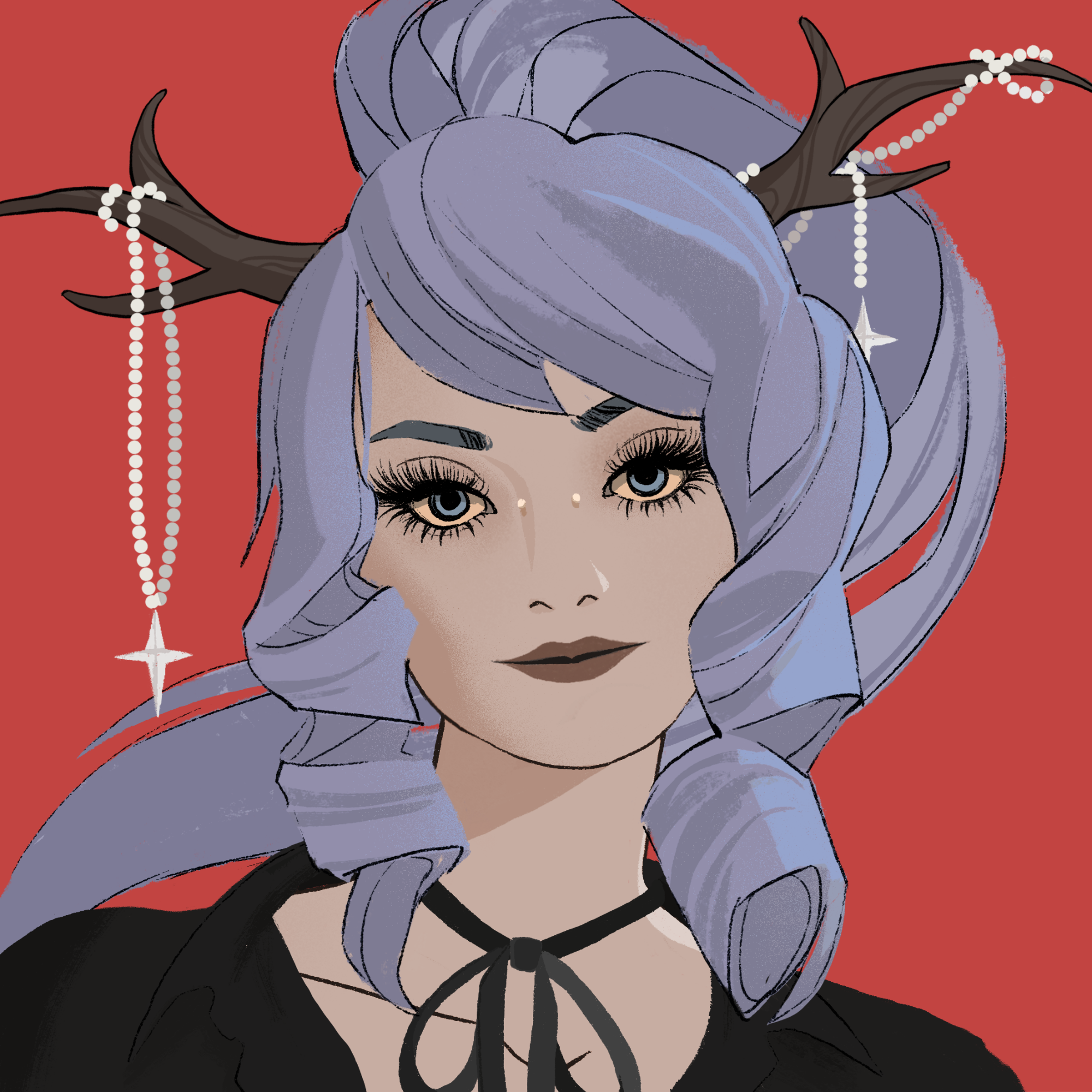 a portrait of Champignon roost