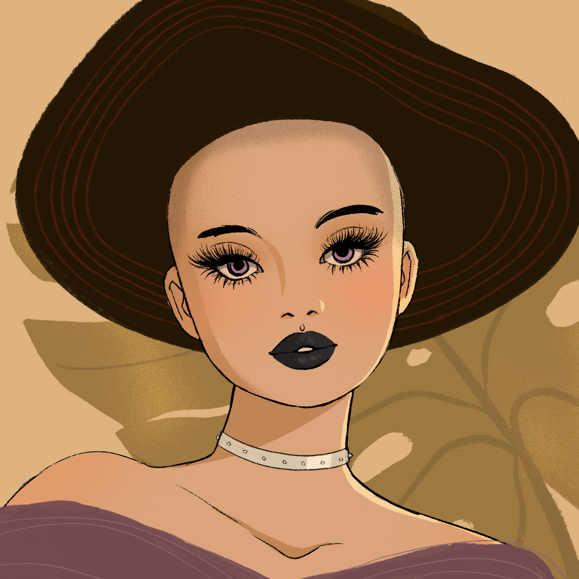 a portrait of Orchis the curious