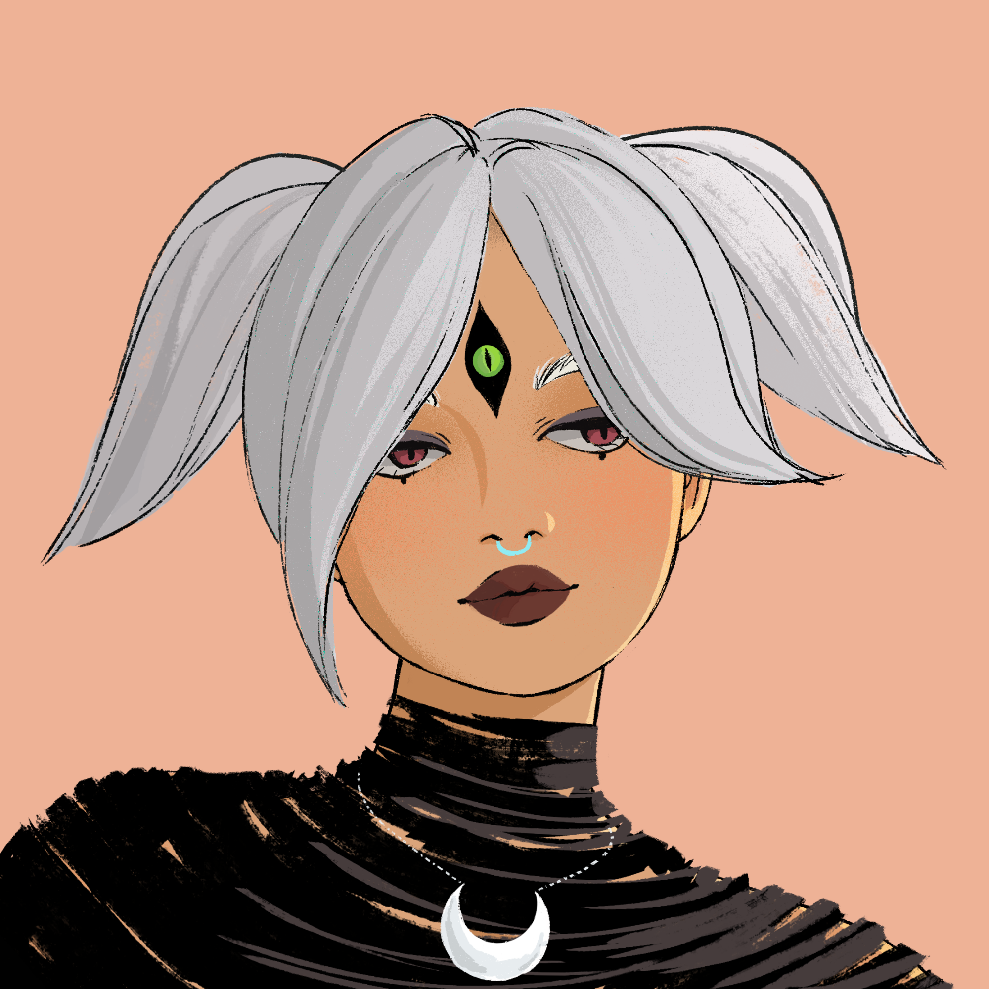 a portrait of Kumquat of the void