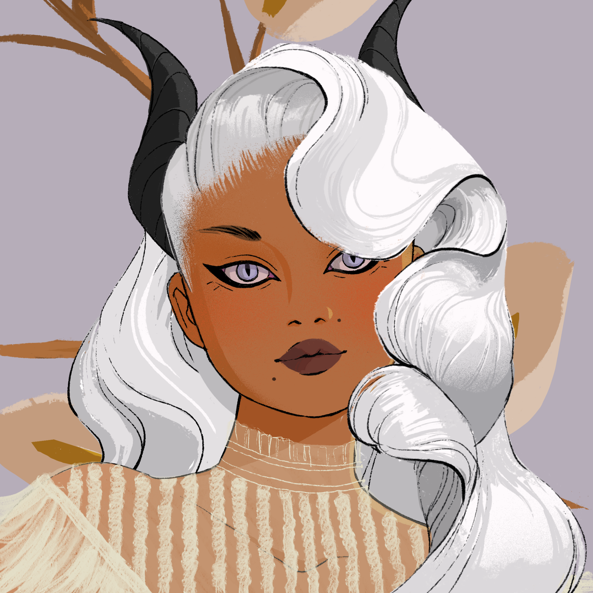 a portrait of Cesium, the merlot ward