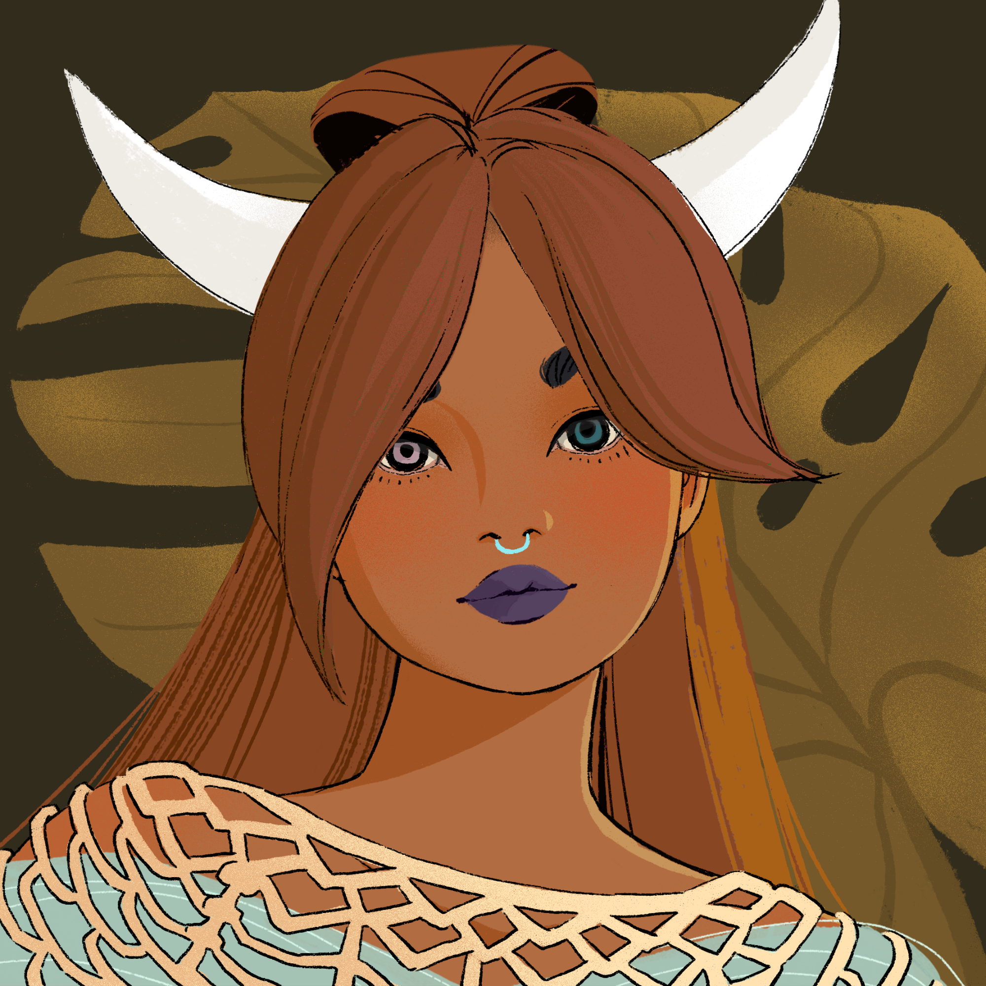 a portrait of Chantarelle, the soft coop