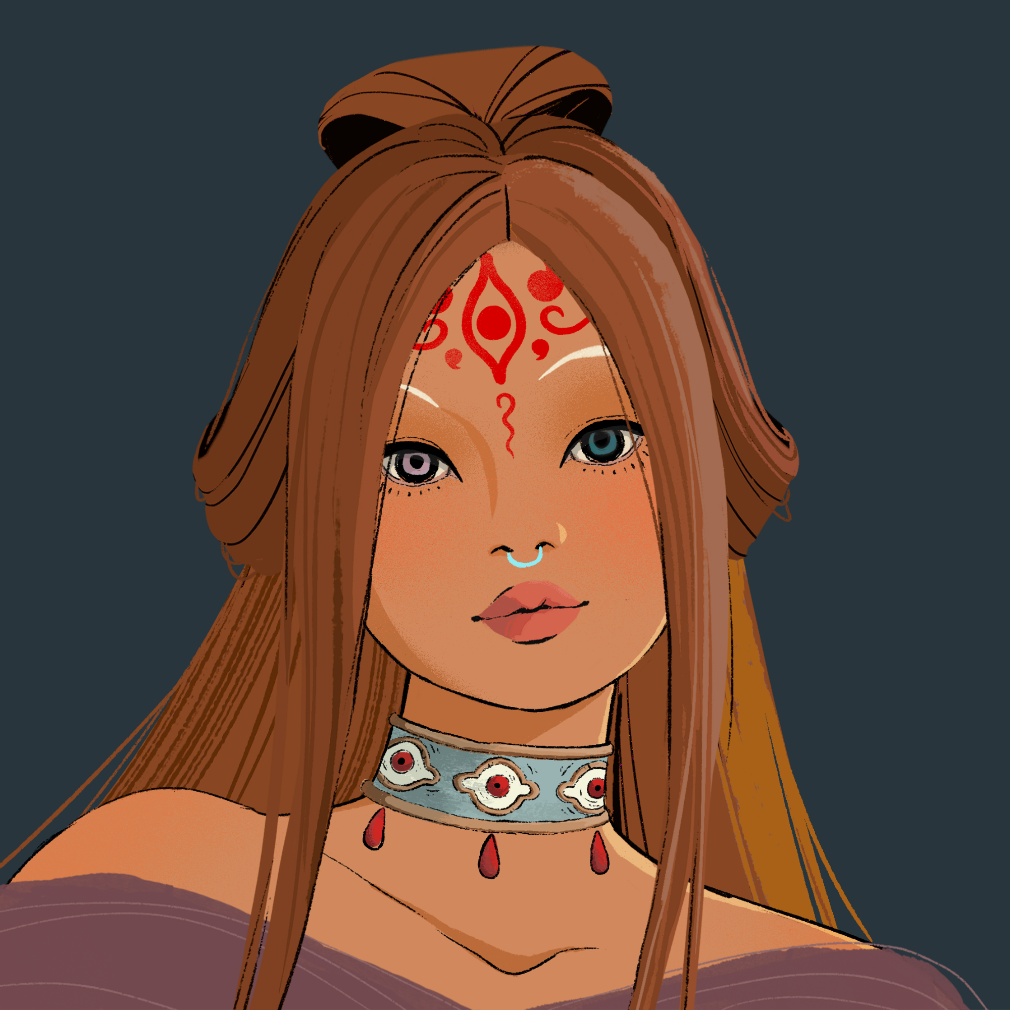 a portrait of Lady leilani