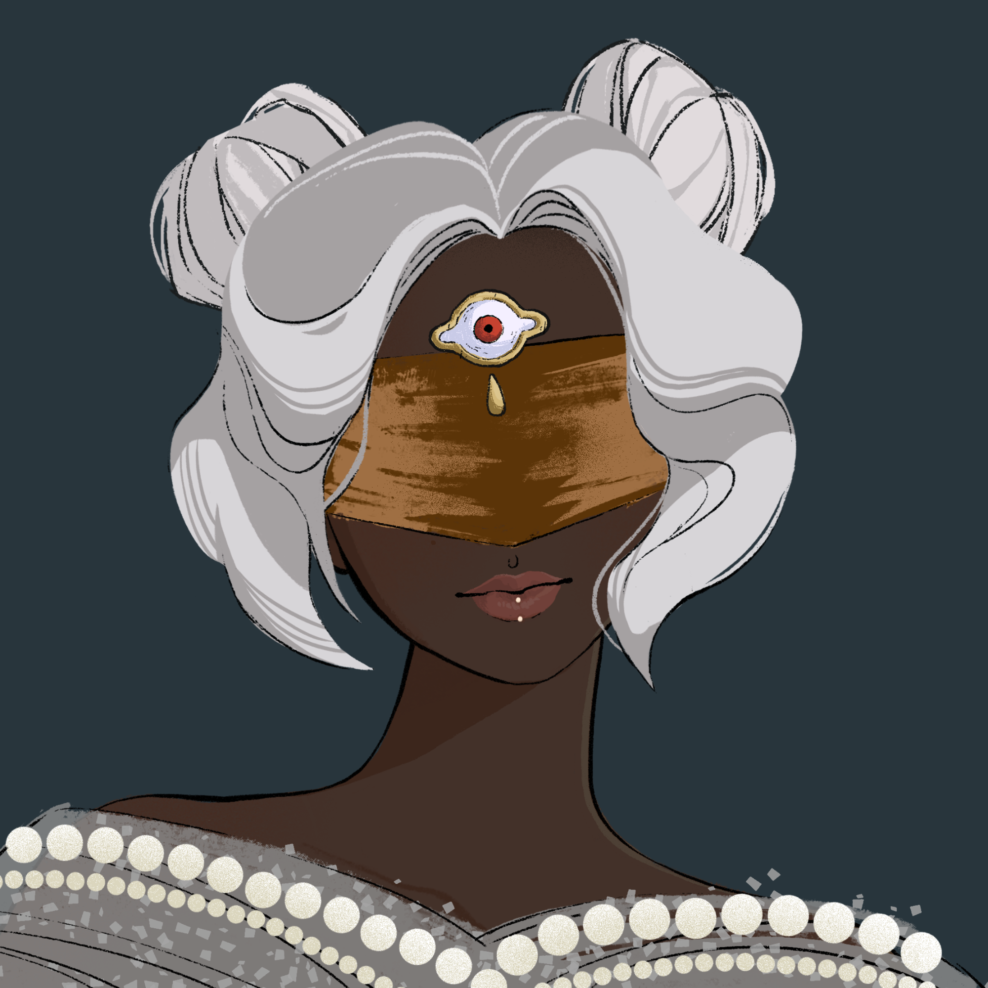 a portrait of Flora, the clement eclipse