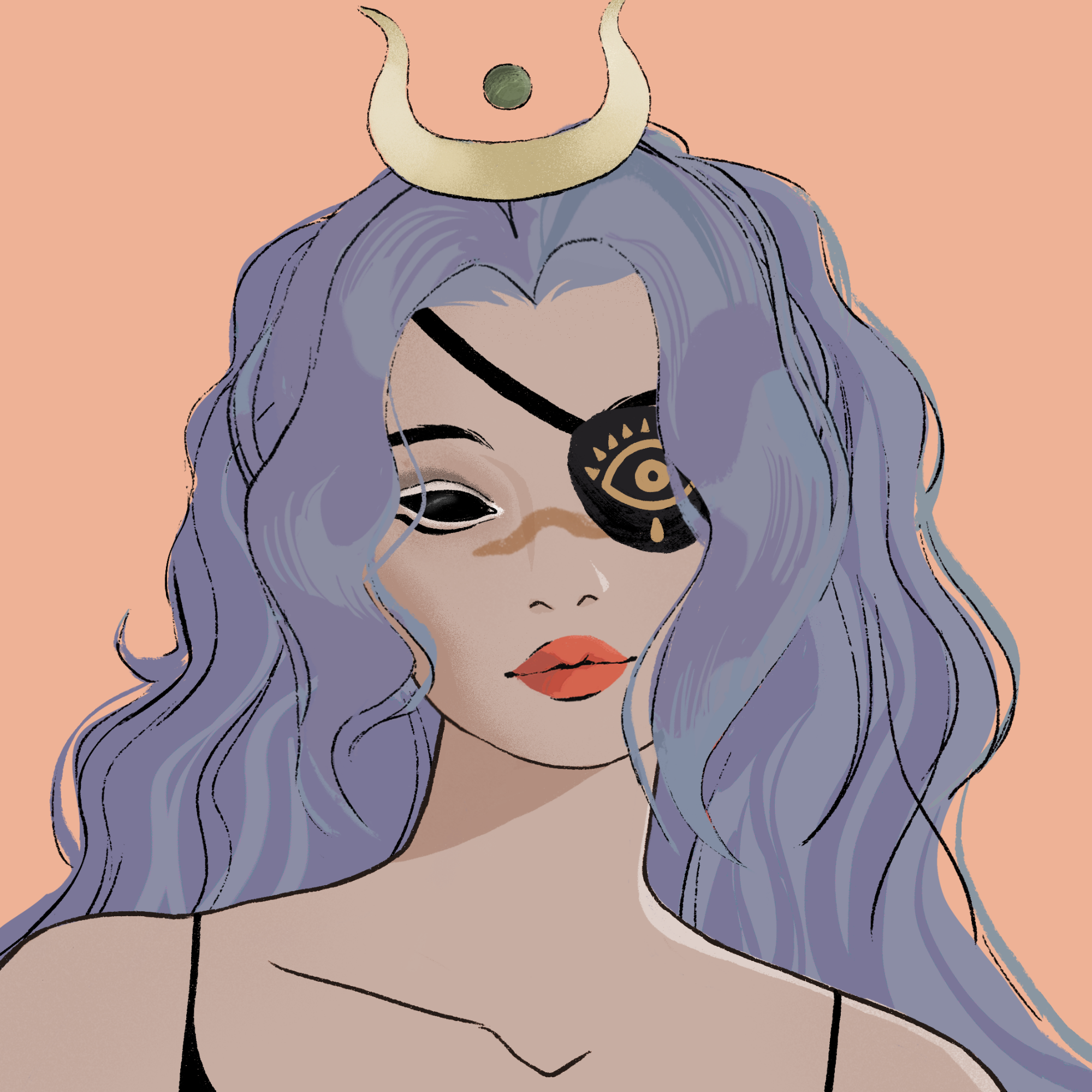 a portrait of Sugar-apple, the unerring sun