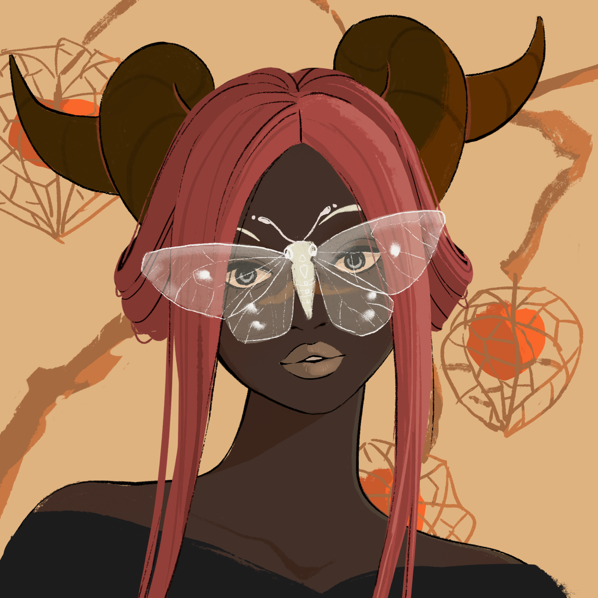 a portrait of Afzelia, the formidable river