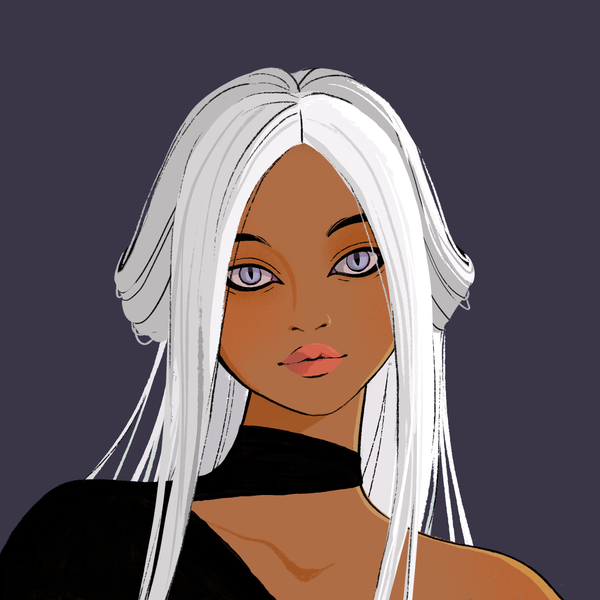 a portrait of Indium, the wretched horn
