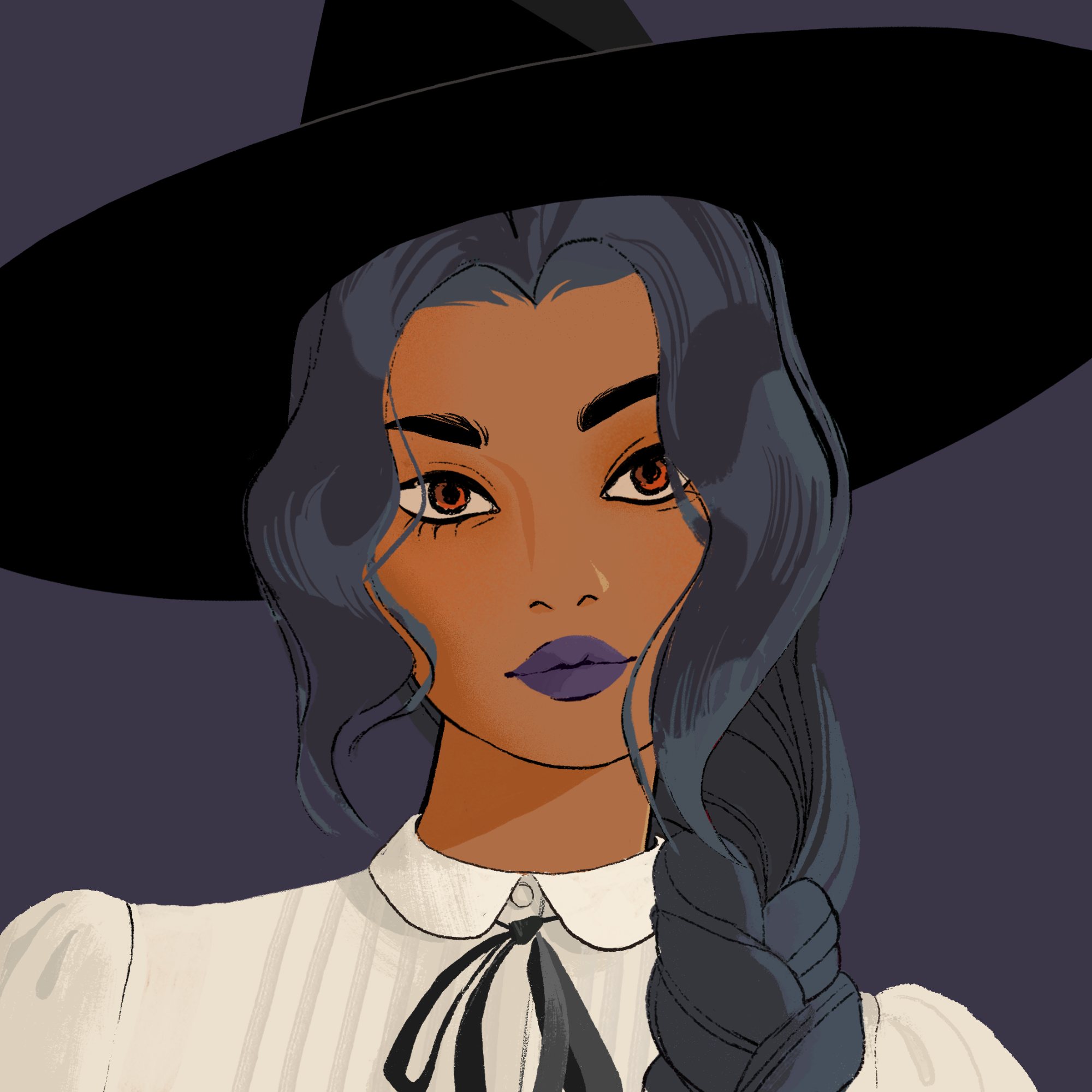 a portrait of Cumaru of the demon market