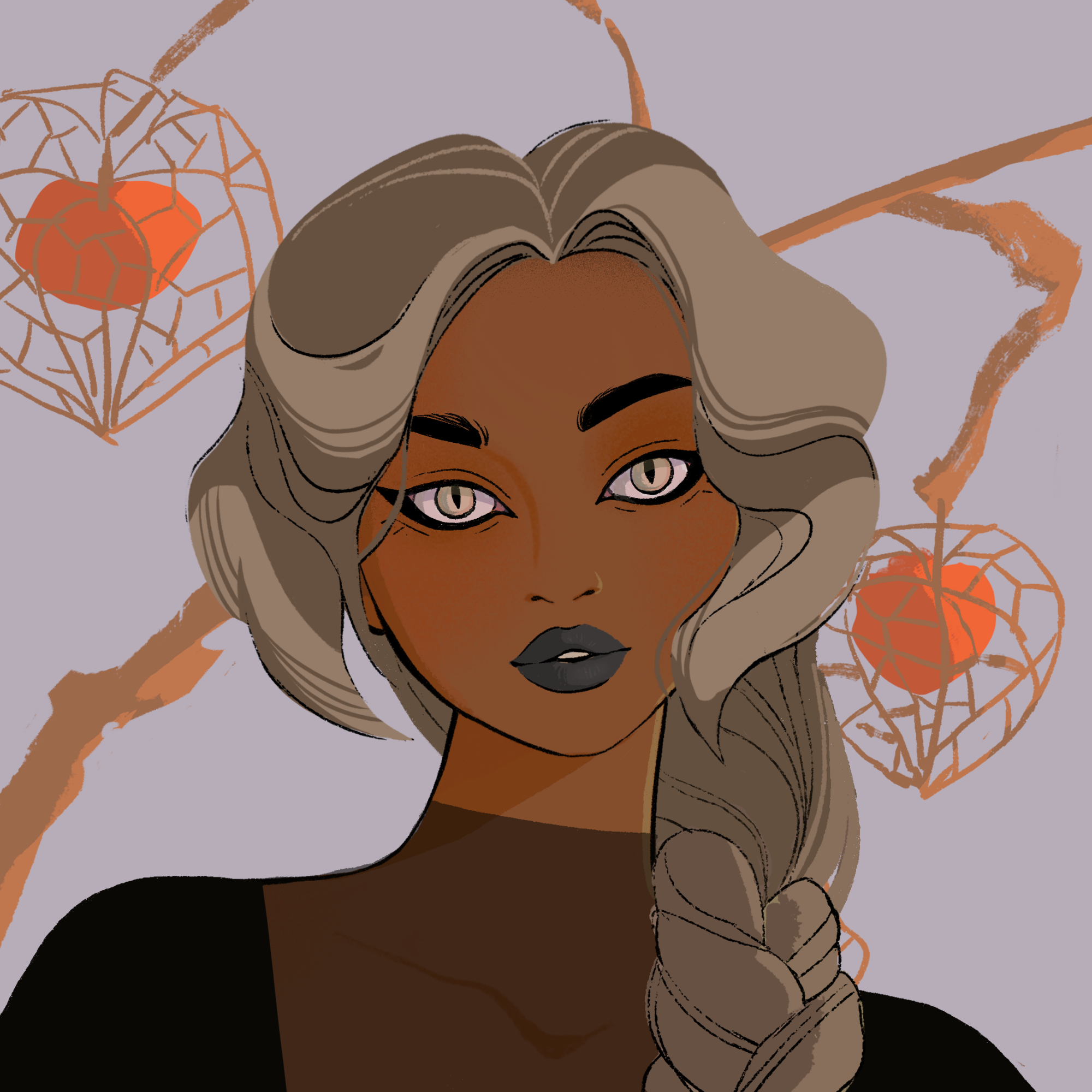 a portrait of Mistress naphthalene