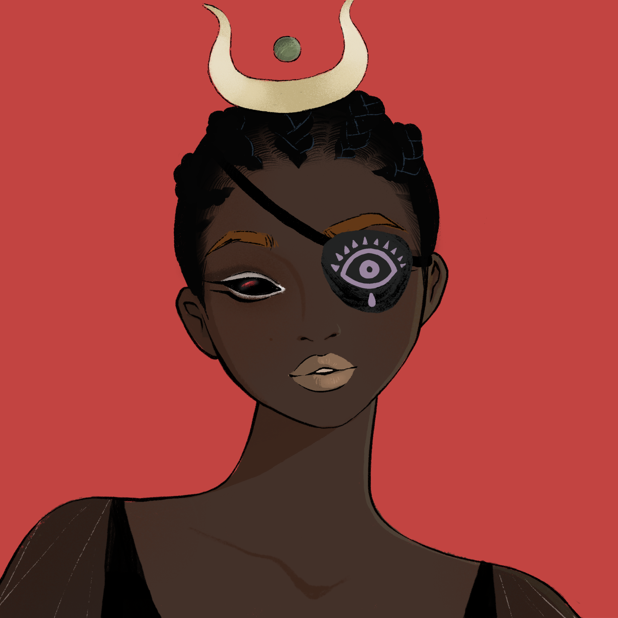 a portrait of Veronica, the scented riptide