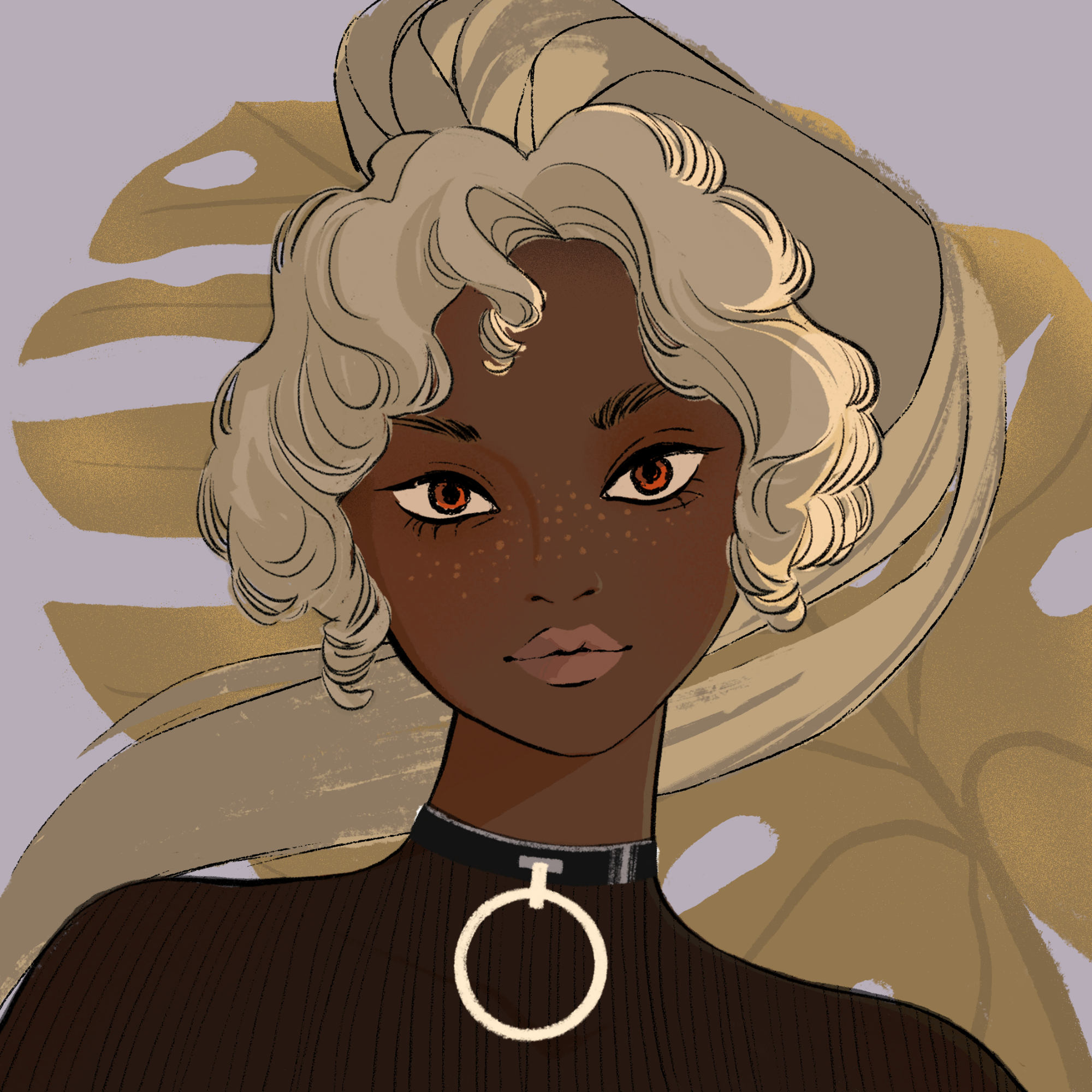 a portrait of Fogo, the blasphemous friction