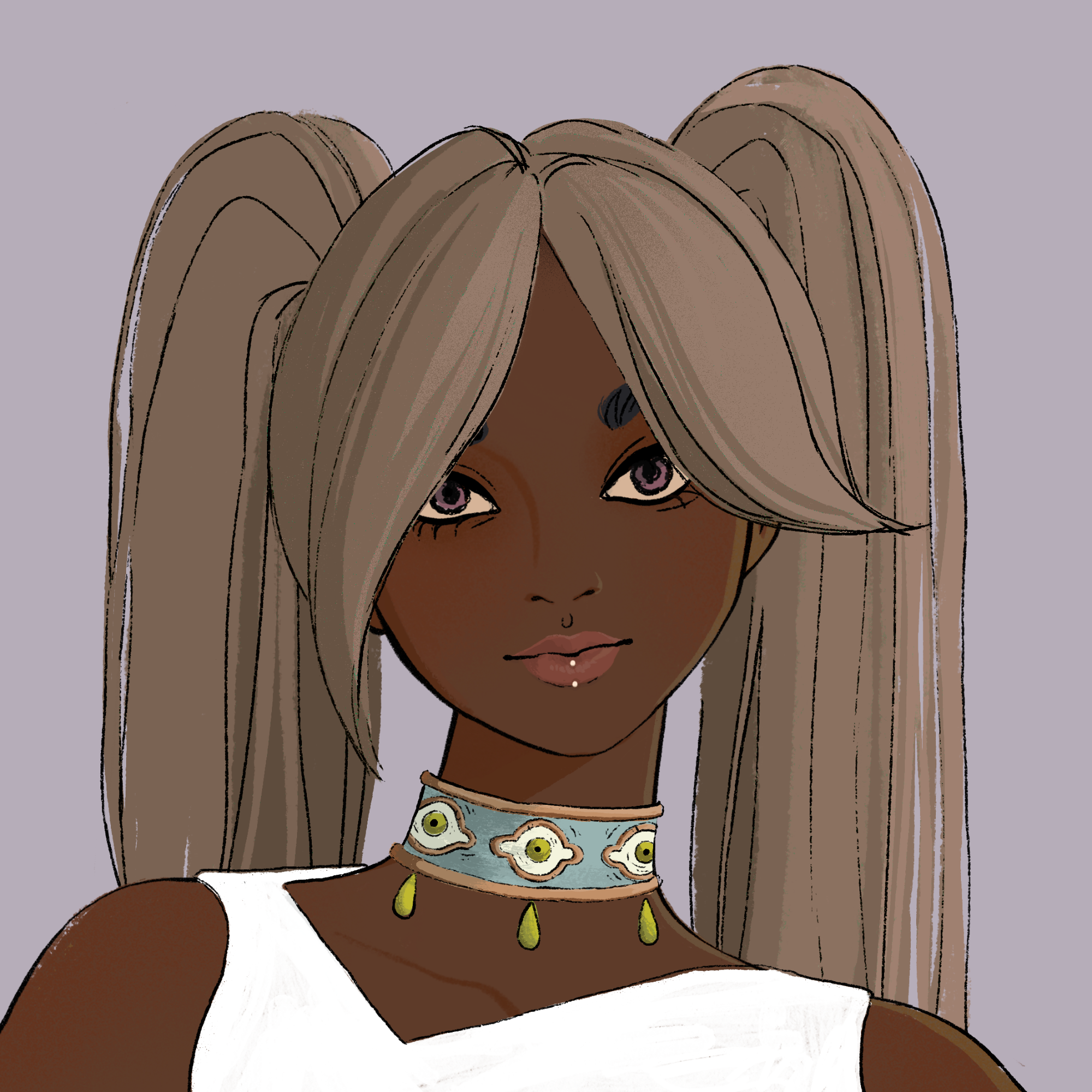 a portrait of Avocado the fine