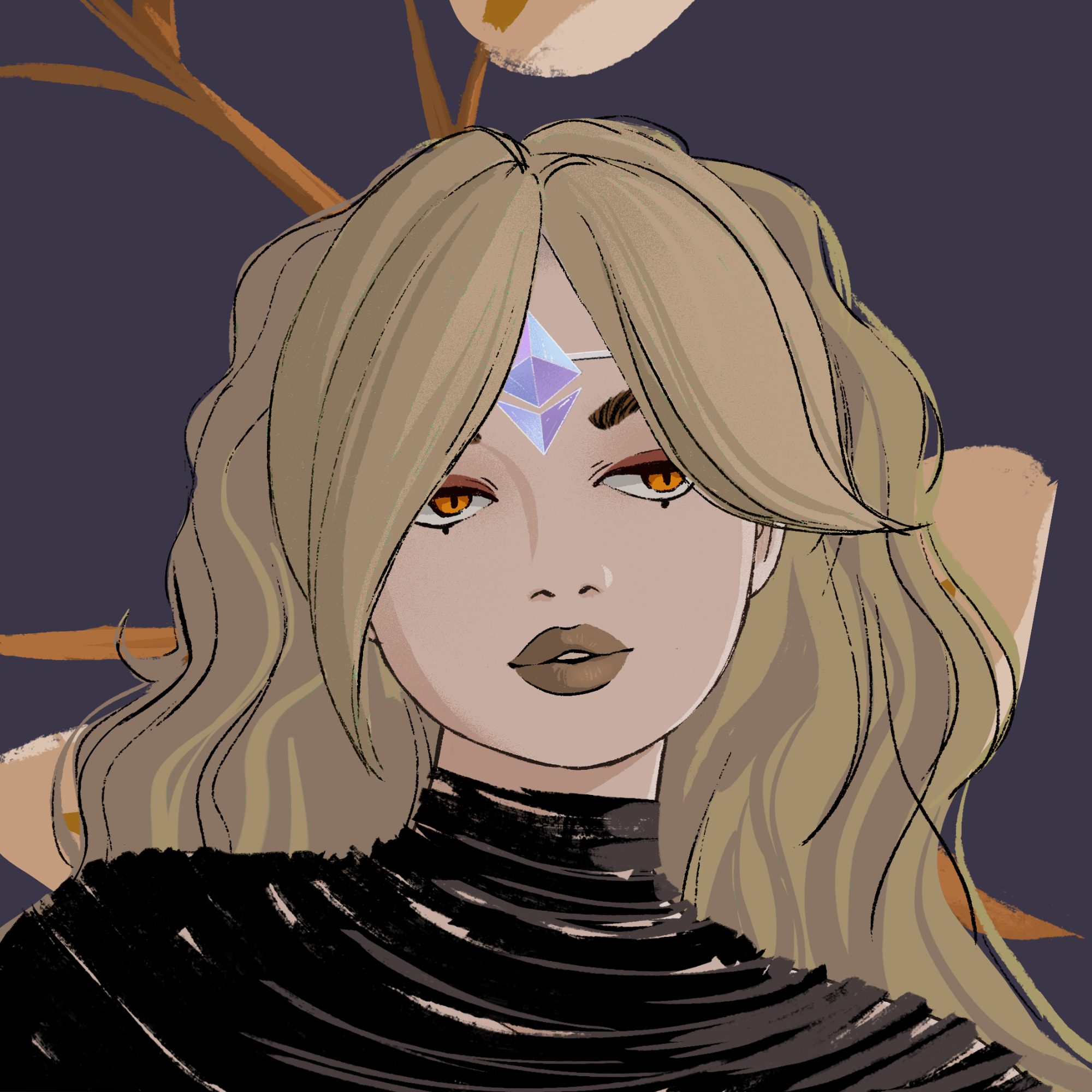 a portrait of Sugar-apple, the balmy beach