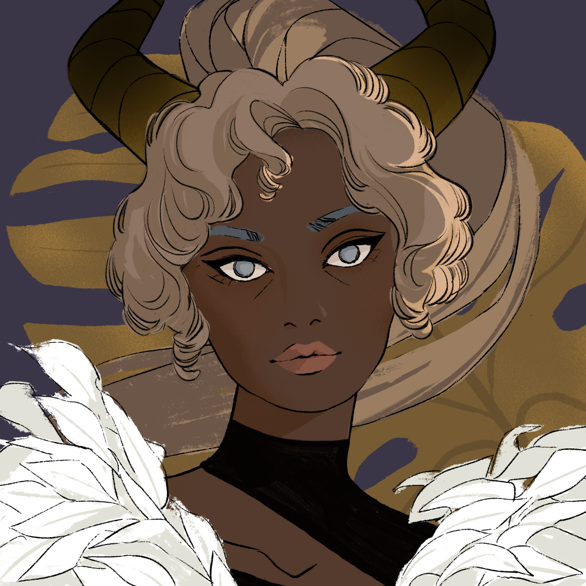 a portrait of Chrysoidine the deep