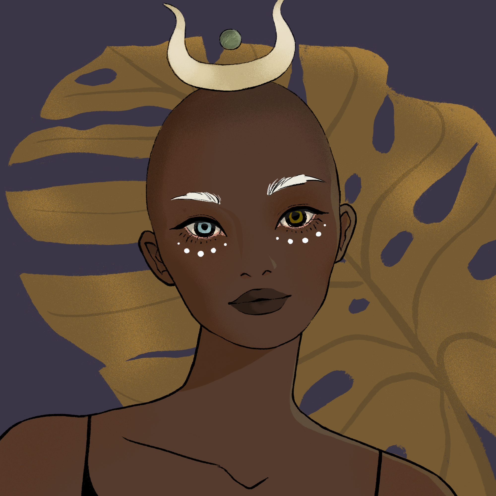 a portrait of Primrose candle