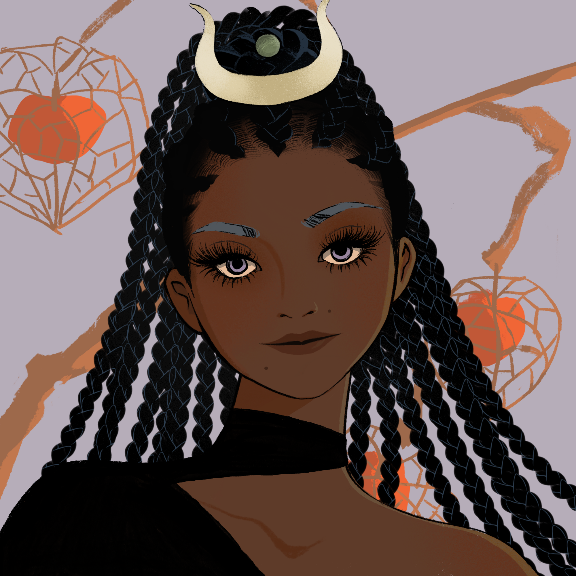 a portrait of Garnet the scandalous