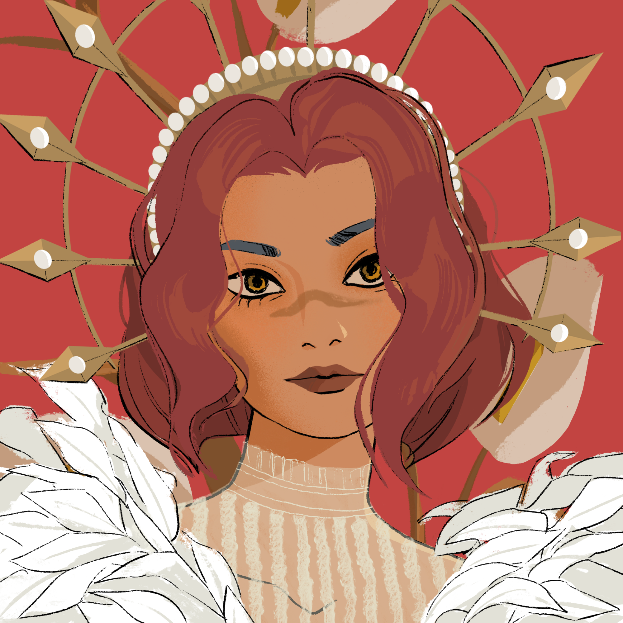 a portrait of Aquamarine mantle