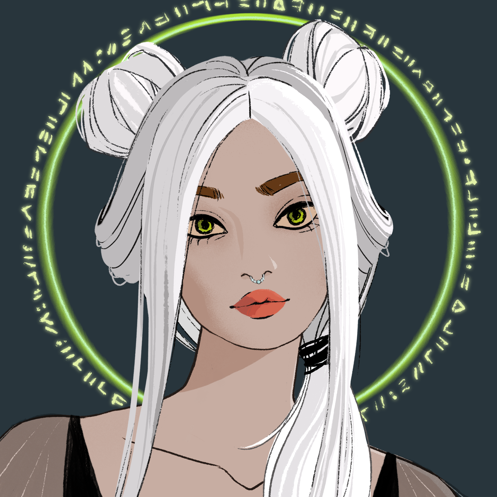 a portrait of Caelum square