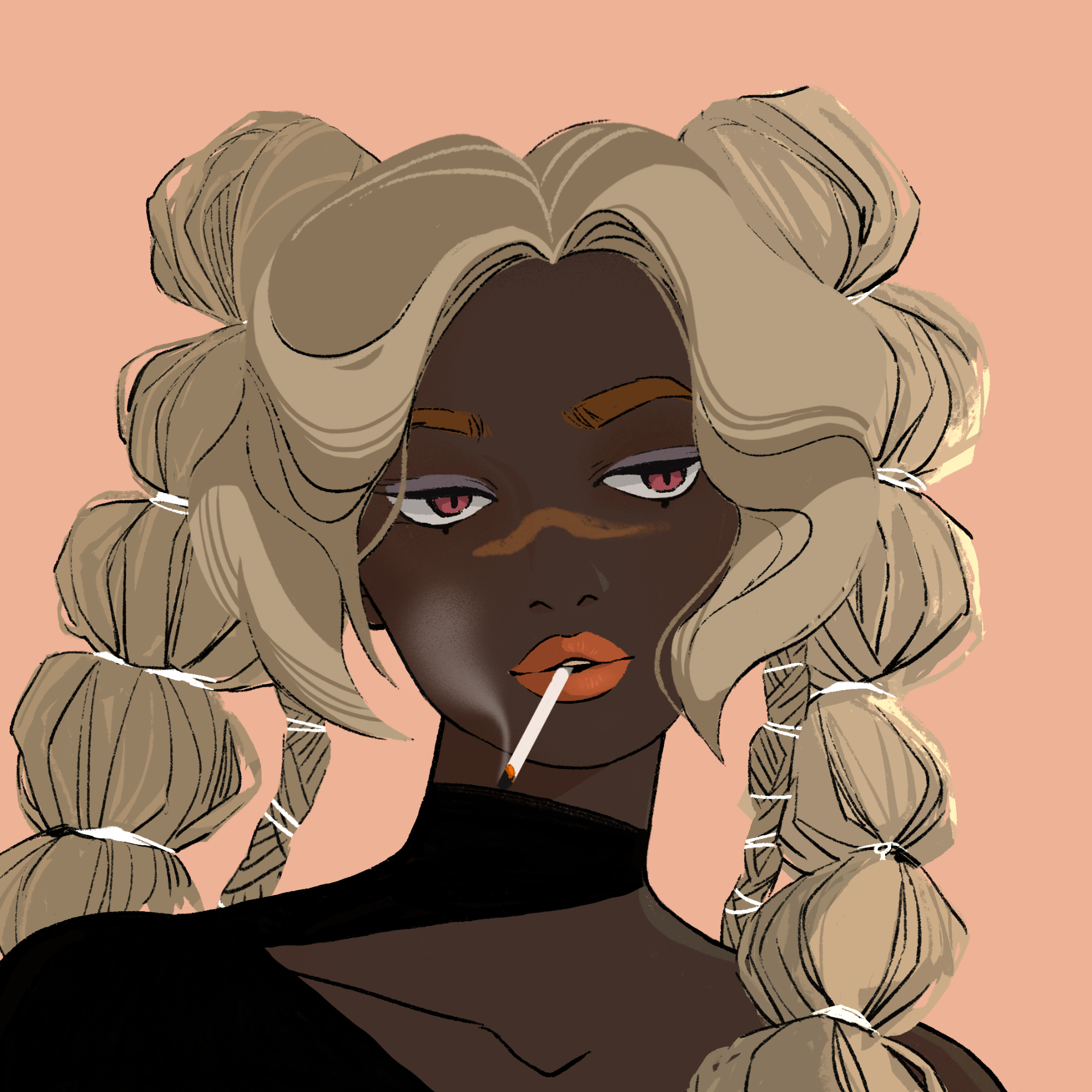 a portrait of Zircon, the expensive flounce