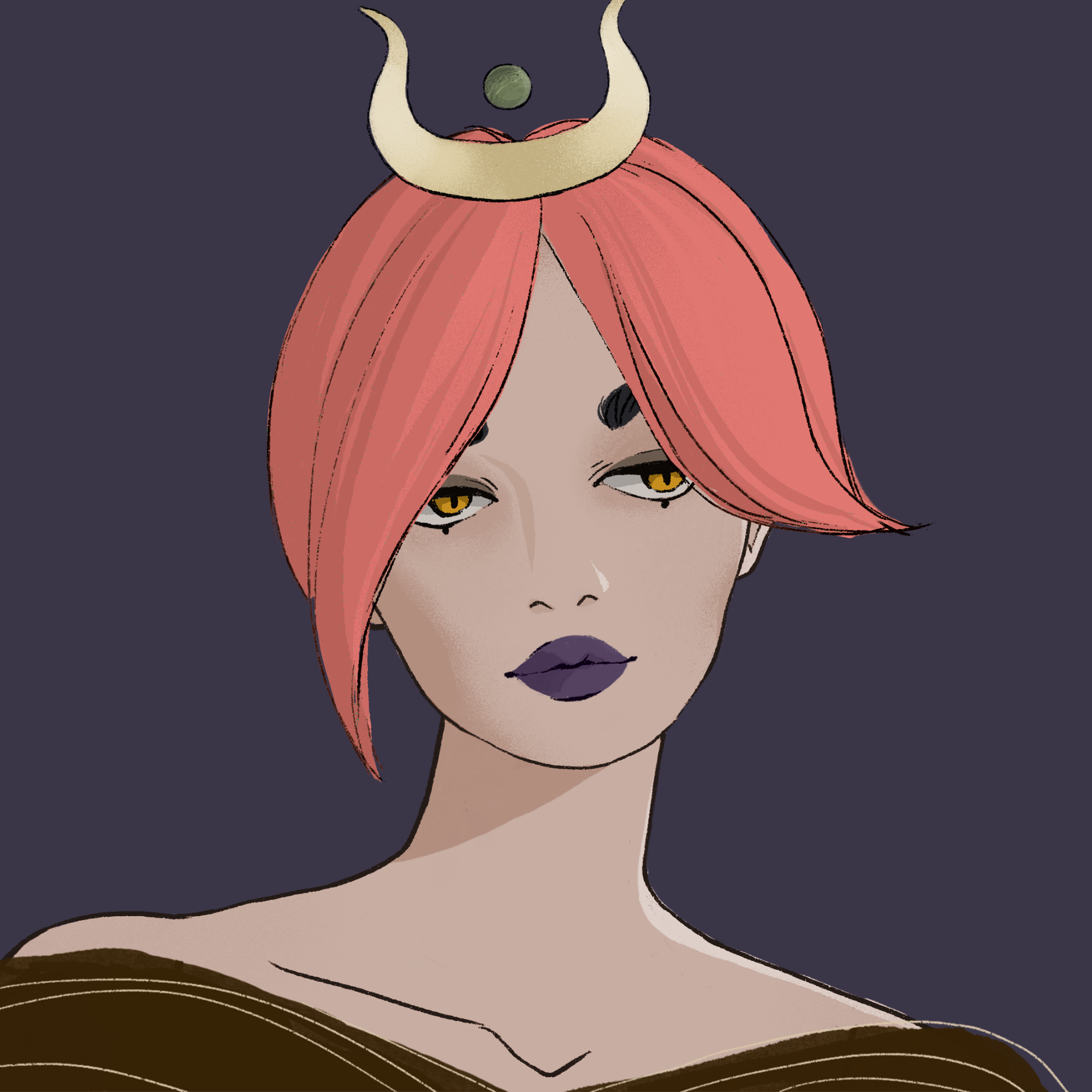 a portrait of Primrose moon