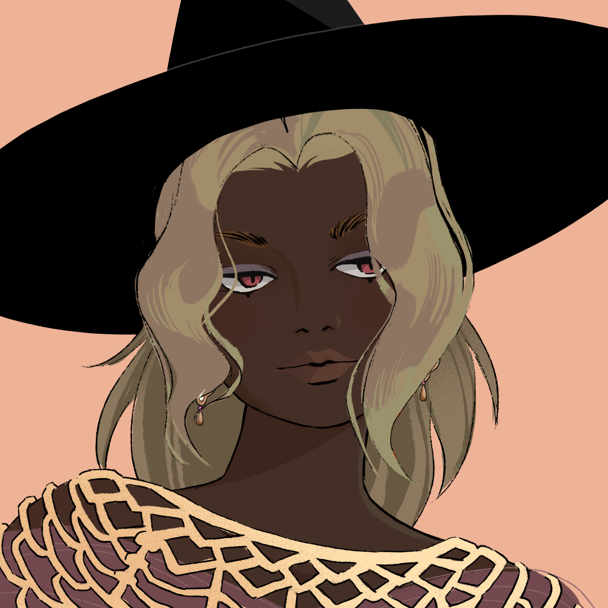 a portrait of Sapote the deep