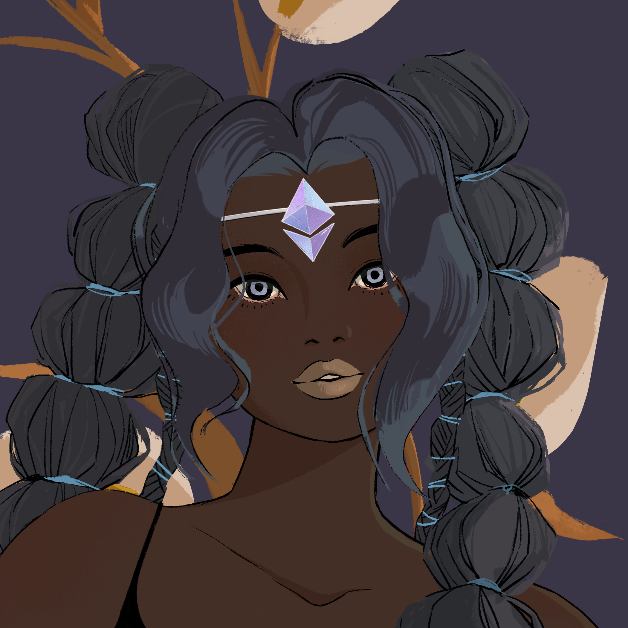 a portrait of Jasmine, the scandalous perfume