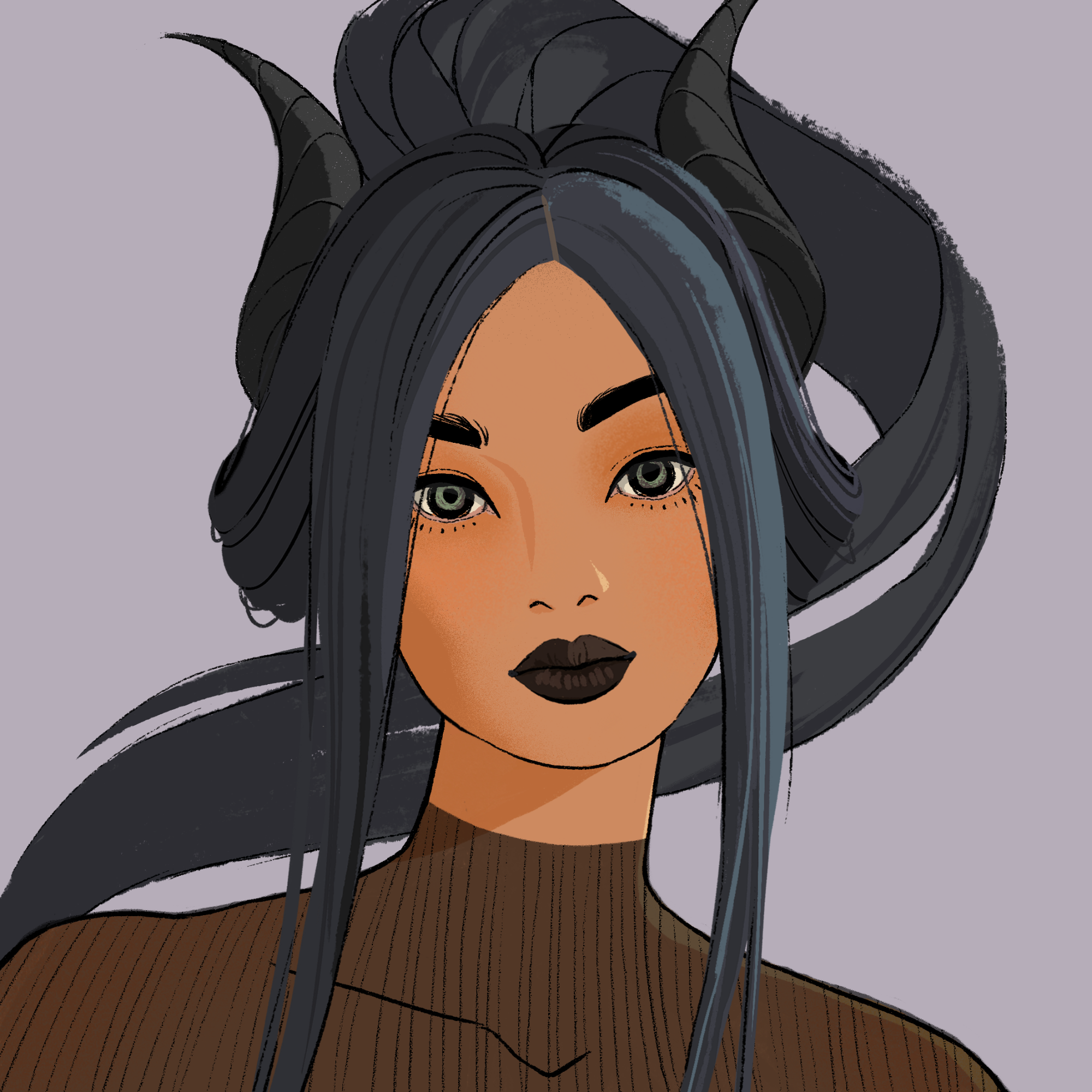 a portrait of Cerium, the infinite glaive