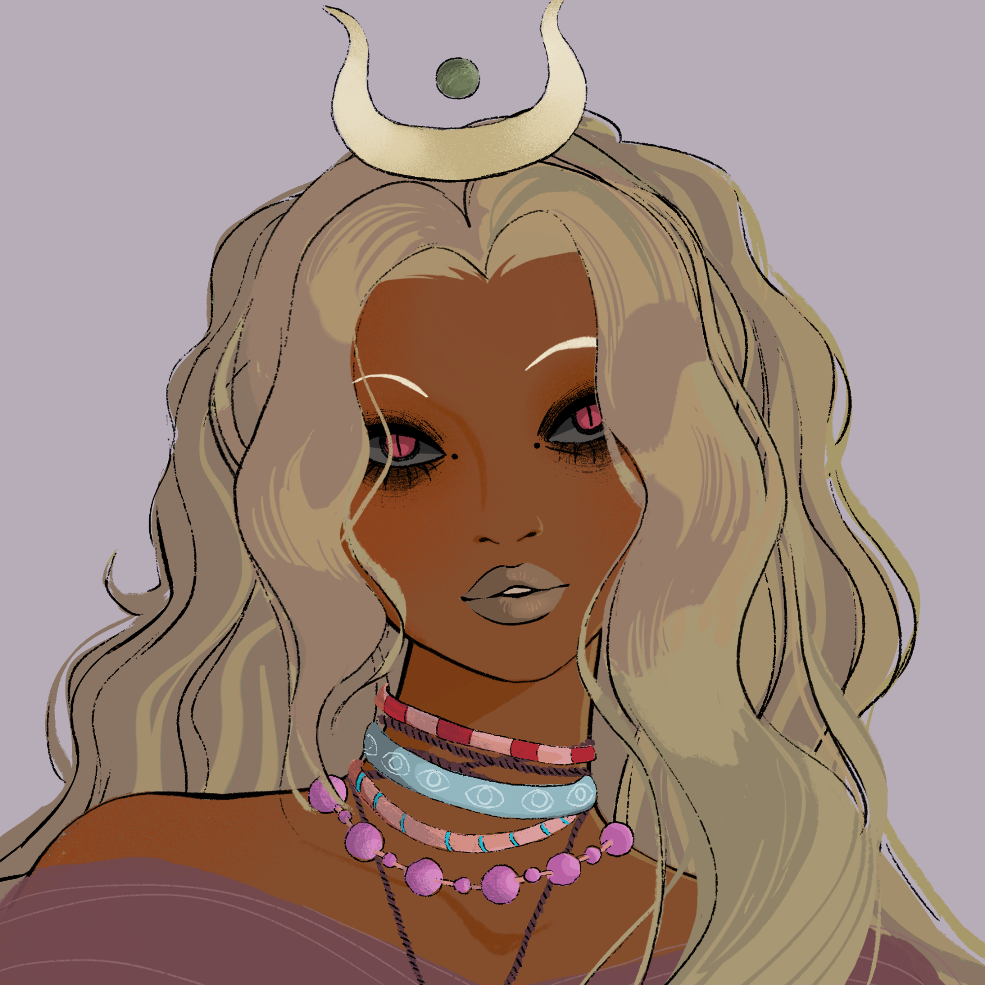 a portrait of Darling sunset